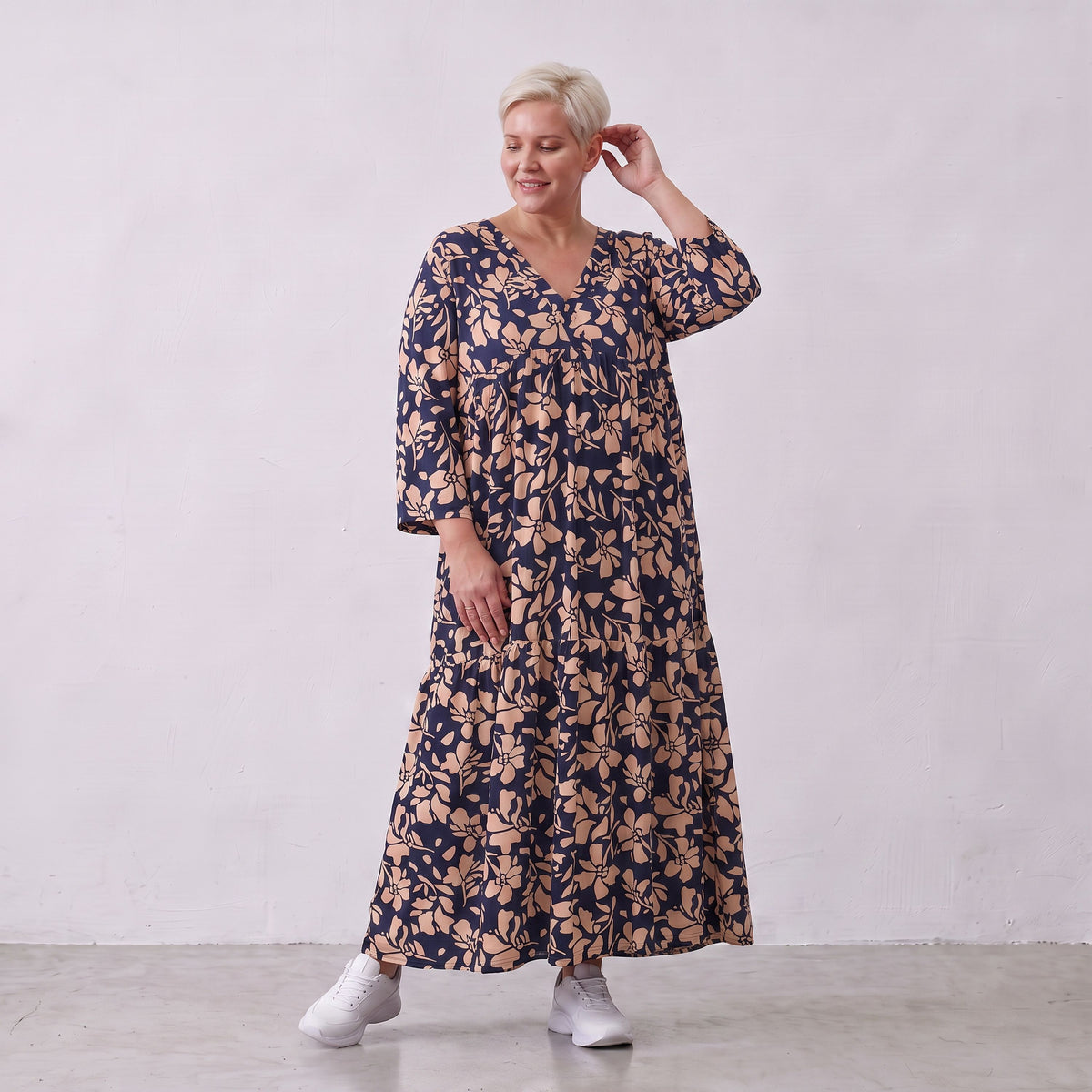 AKH Fashion · Kleid · Flowing · 7236 · YunaNavy