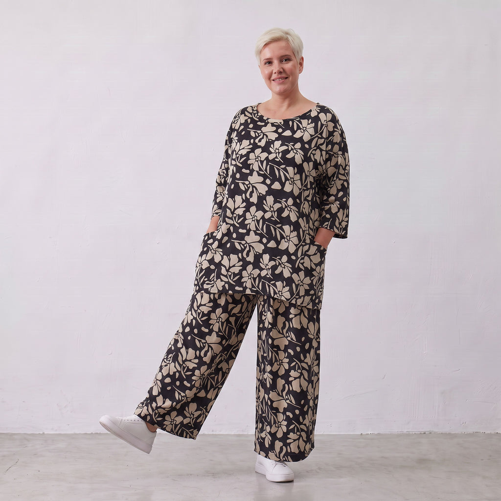 AKH Fashion · Shirt · Flowing · 7264 · NovaBlack