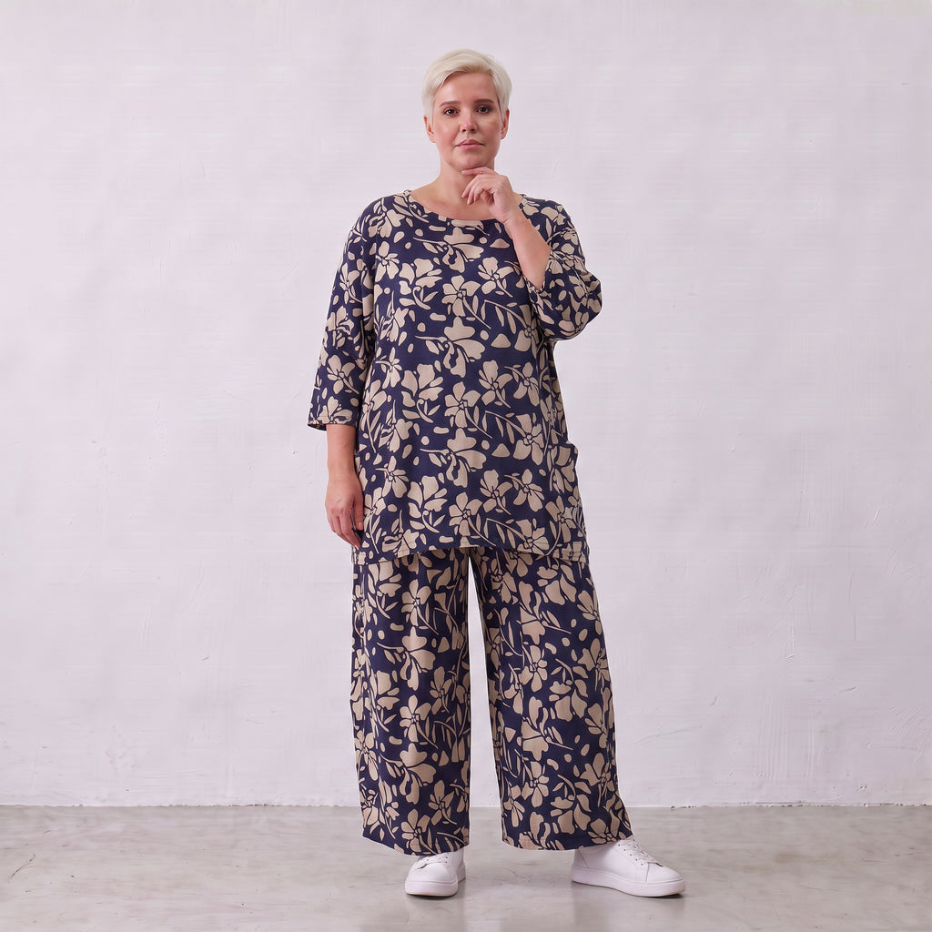 AKH Fashion · Shirt · Flowing · 7264 · YunaNavy