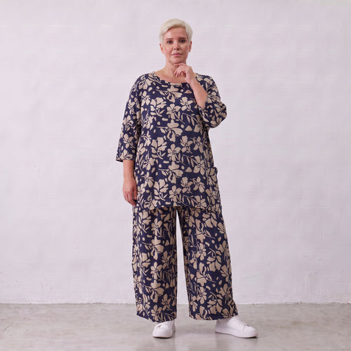 AKH Fashion · Shirt · Flowing · 7264 · YunaNavy