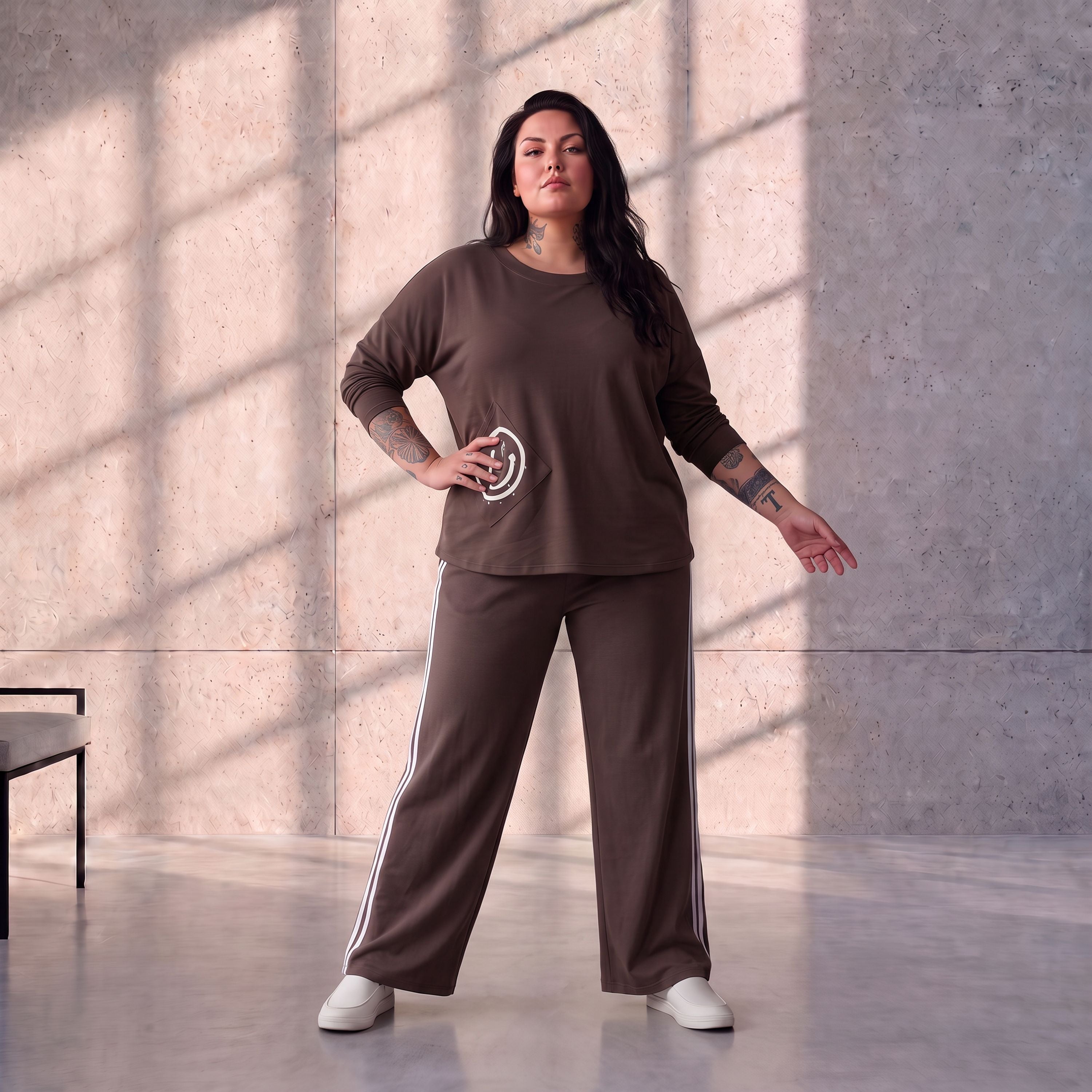 Funky Diva · Shirt · FreakyDiva · KD437 · Espresso