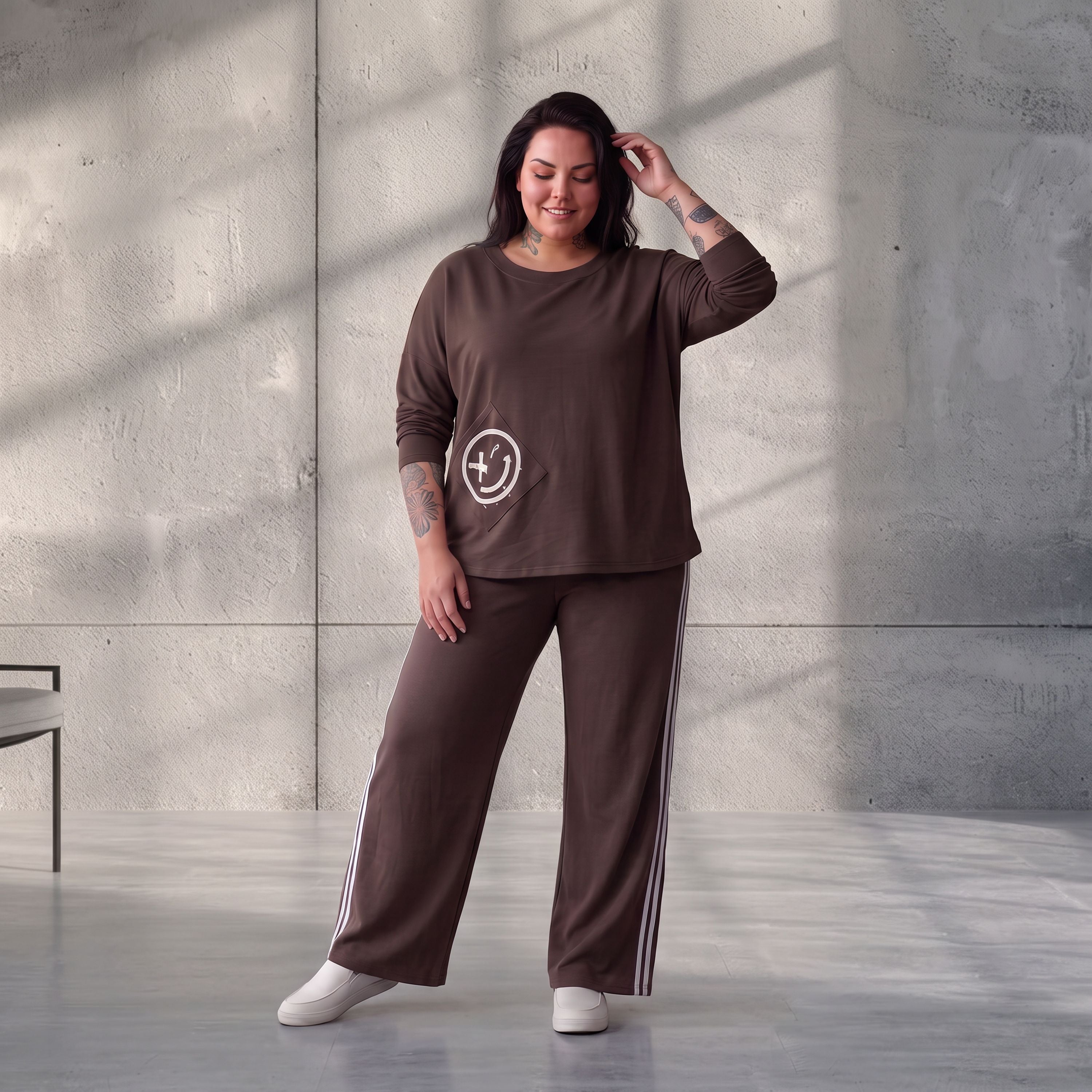 Funky Diva · Shirt · FreakyDiva · KD437 · Espresso