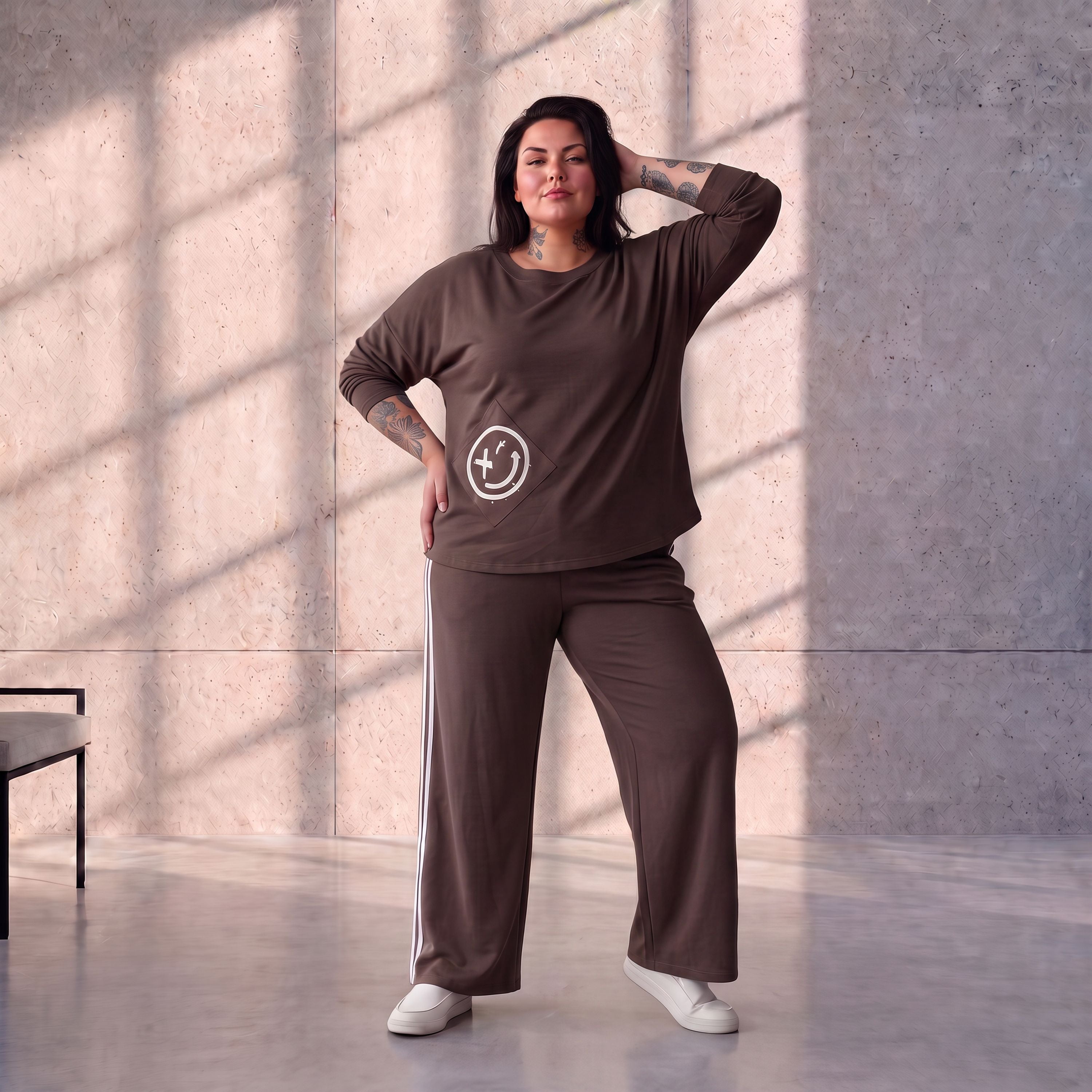 Funky Diva · Shirt · FreakyDiva · KD437 · Espresso