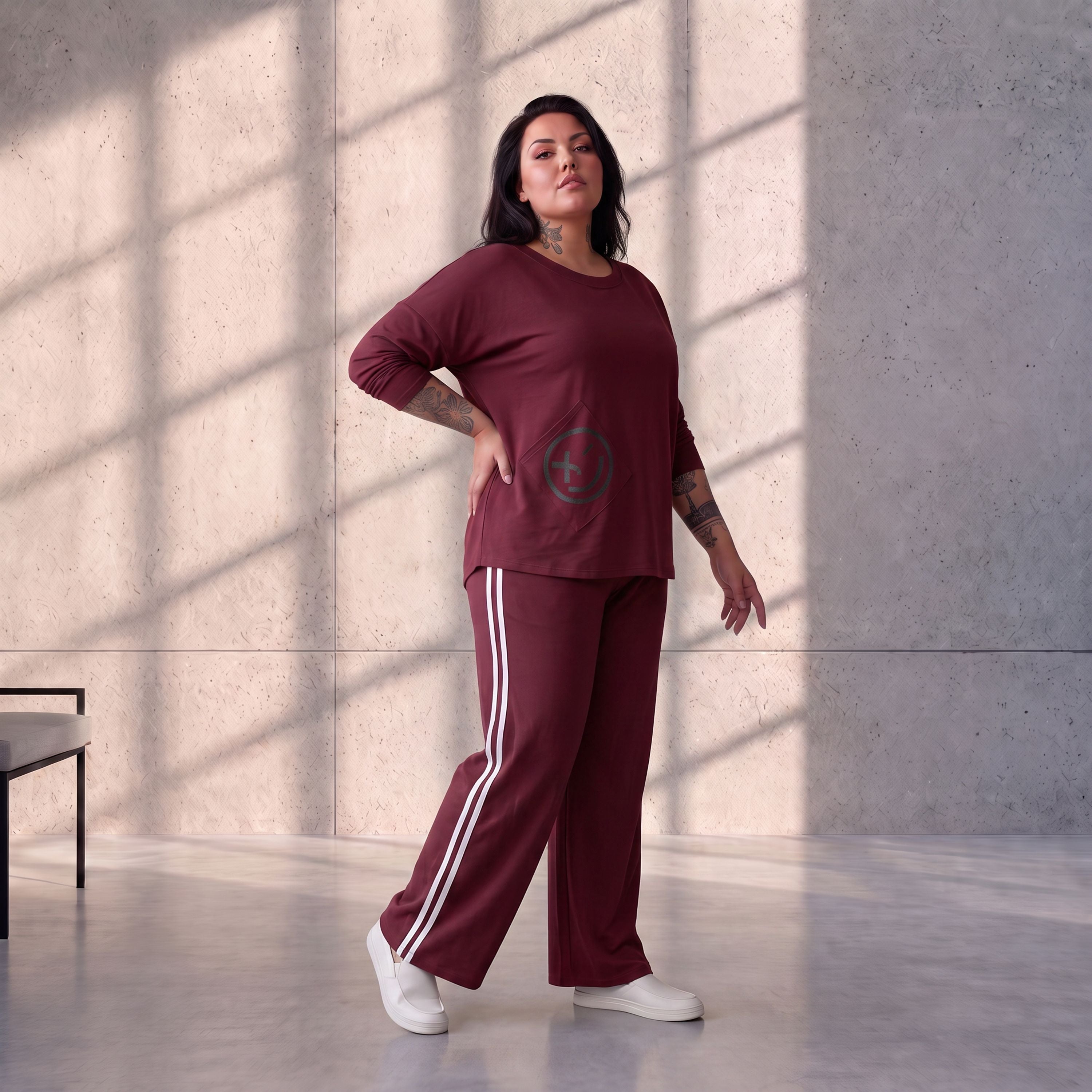 Funky Diva · Hose · FreakyDiva · KD529 · RedMaroon