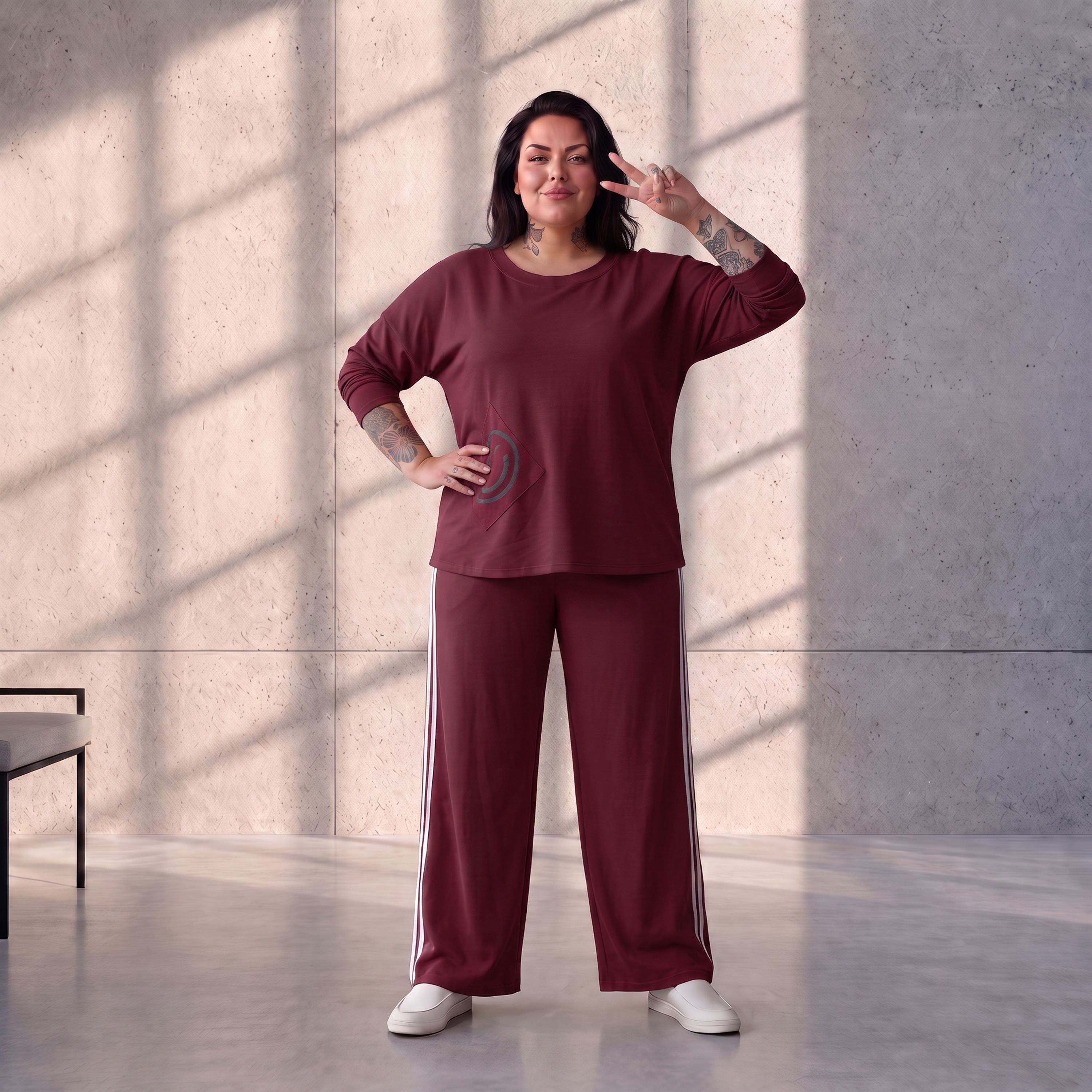 Funky Diva · Shirt · FreakyDiva · KD437 · RedMaroon