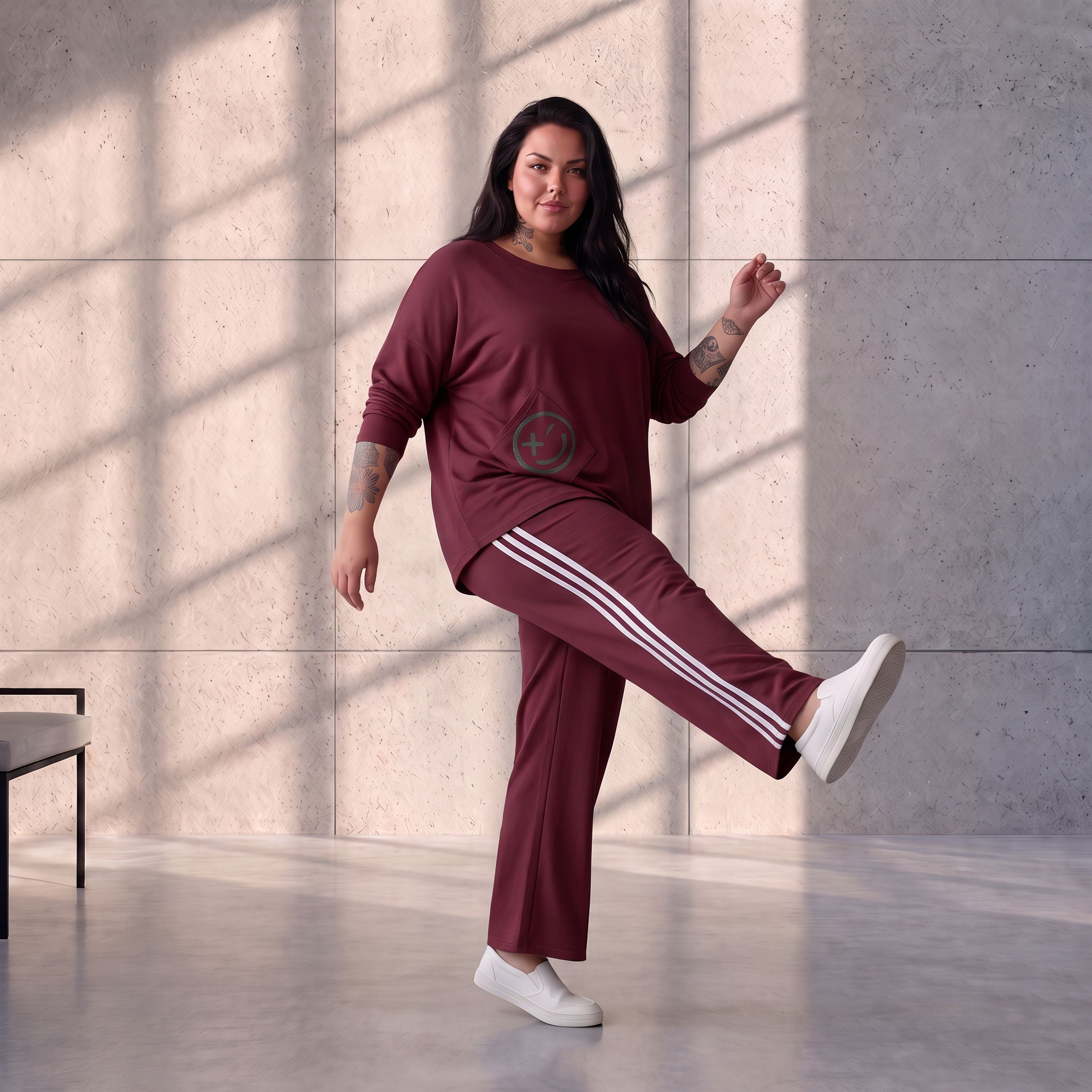 Funky Diva · Hose · FreakyDiva · KD529 · RedMaroon