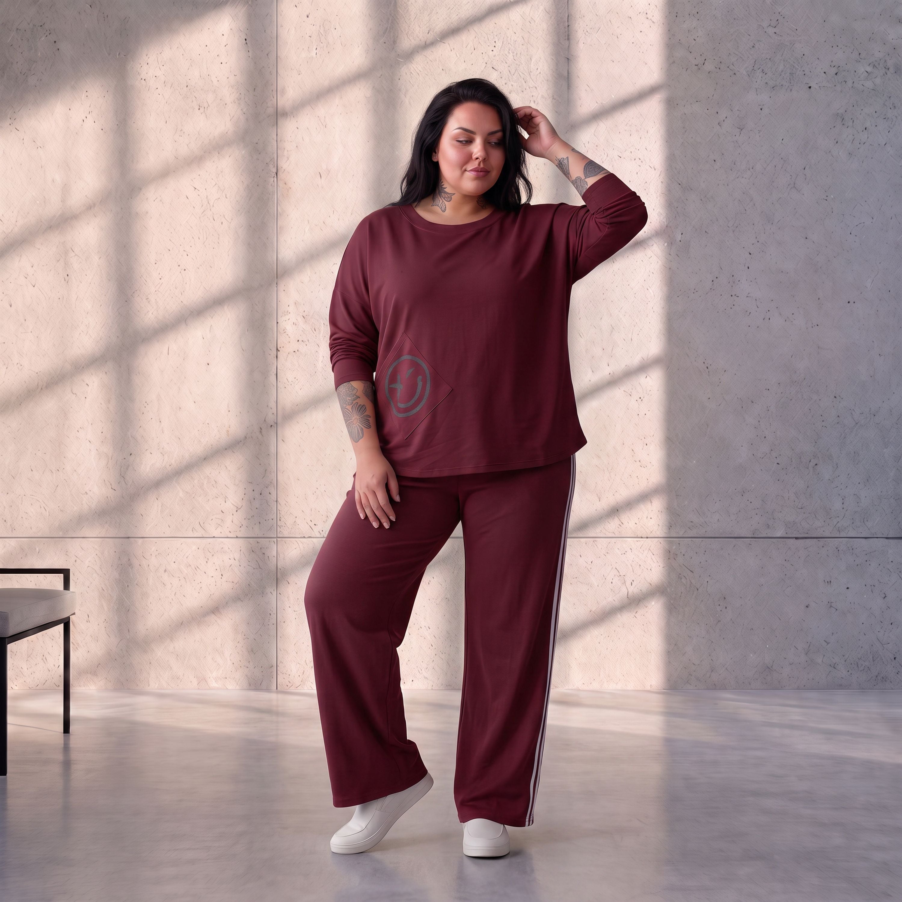 Funky Diva · Hose · FreakyDiva · KD529 · RedMaroon