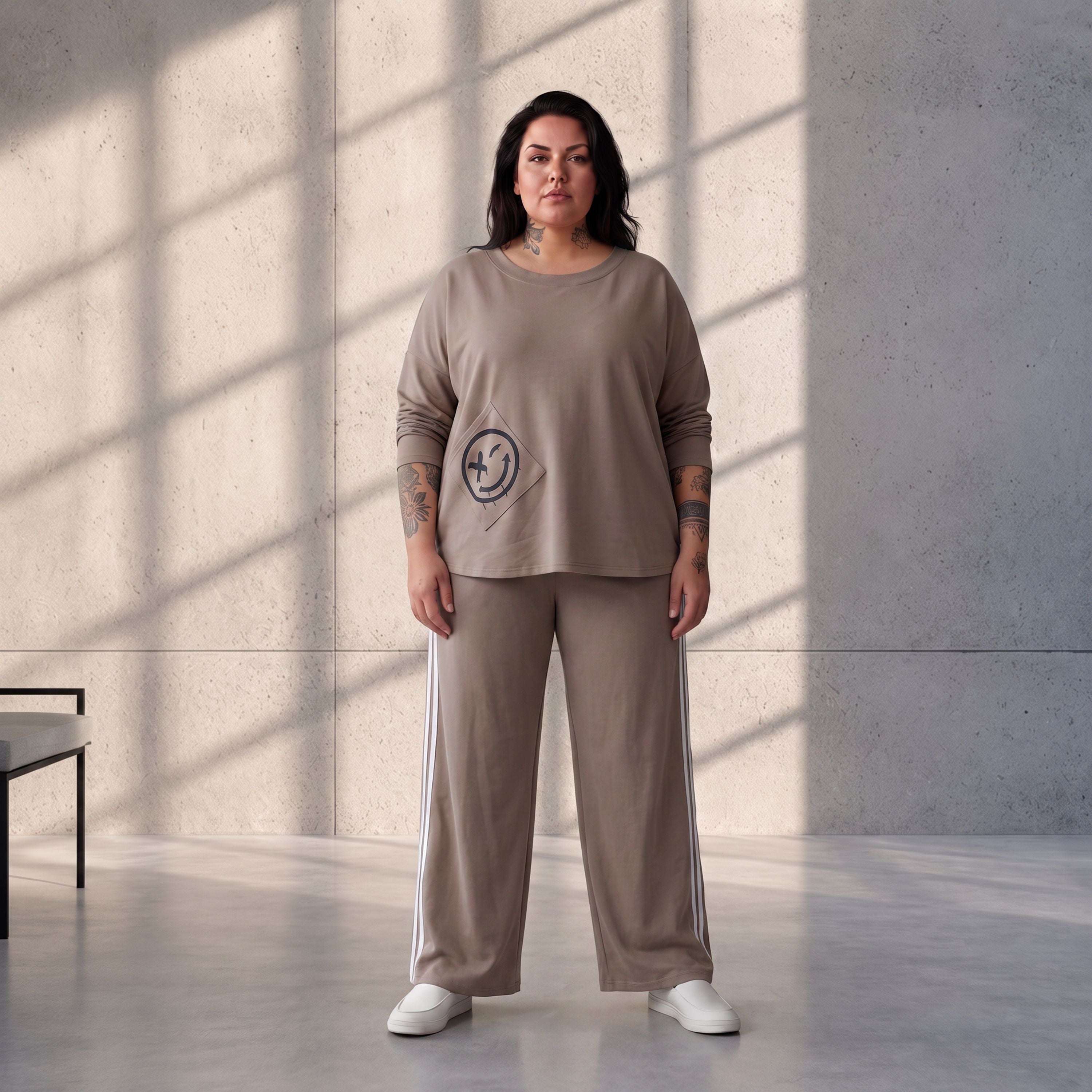 Funky Diva · Shirt · FreakyDiva · KD437 · Taupe