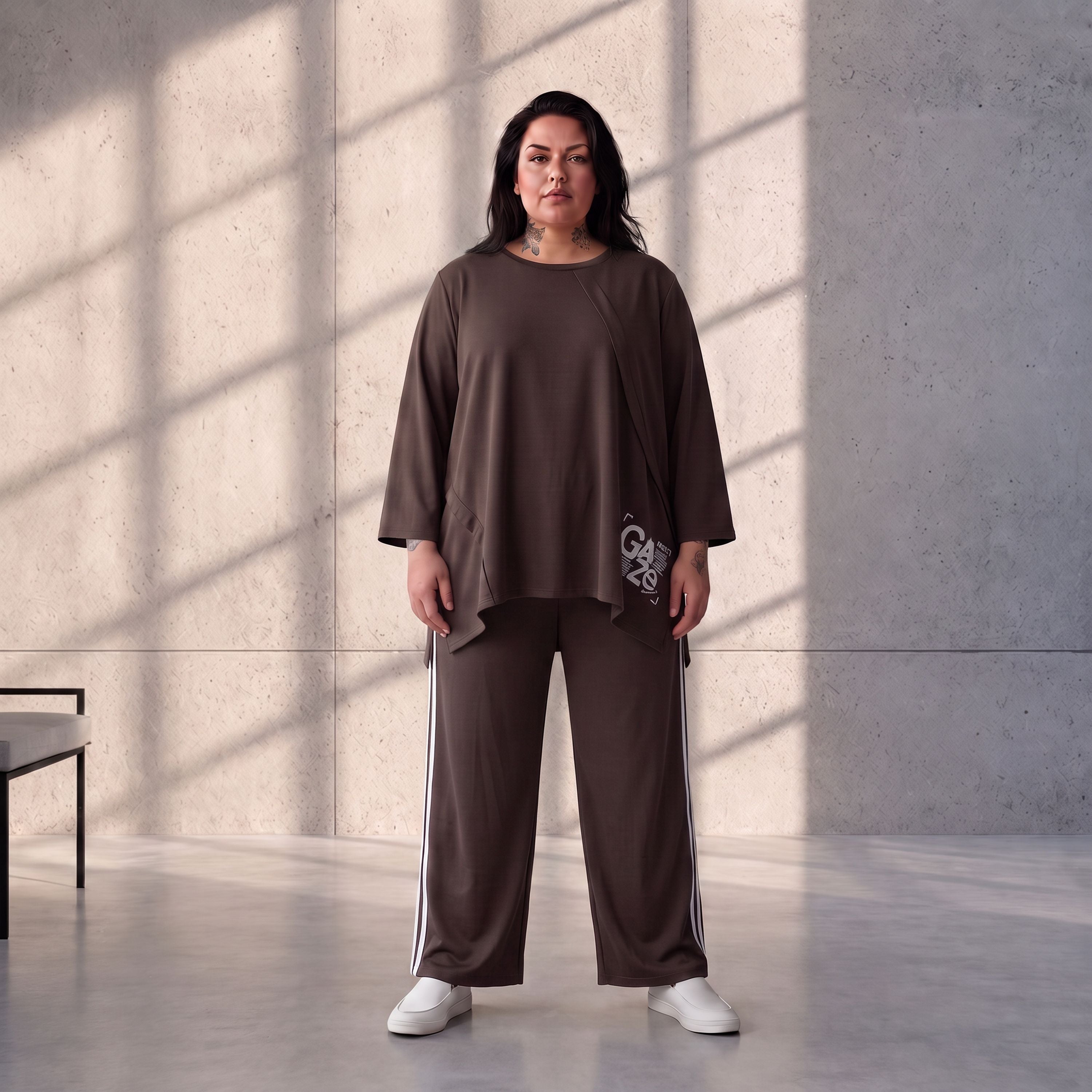 Funky Diva · Shirt · FreakyDiva · KD528 · Espresso