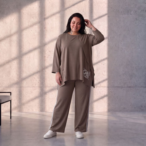Funky Diva · Shirt · FreakyDiva · KD528 · Taupe