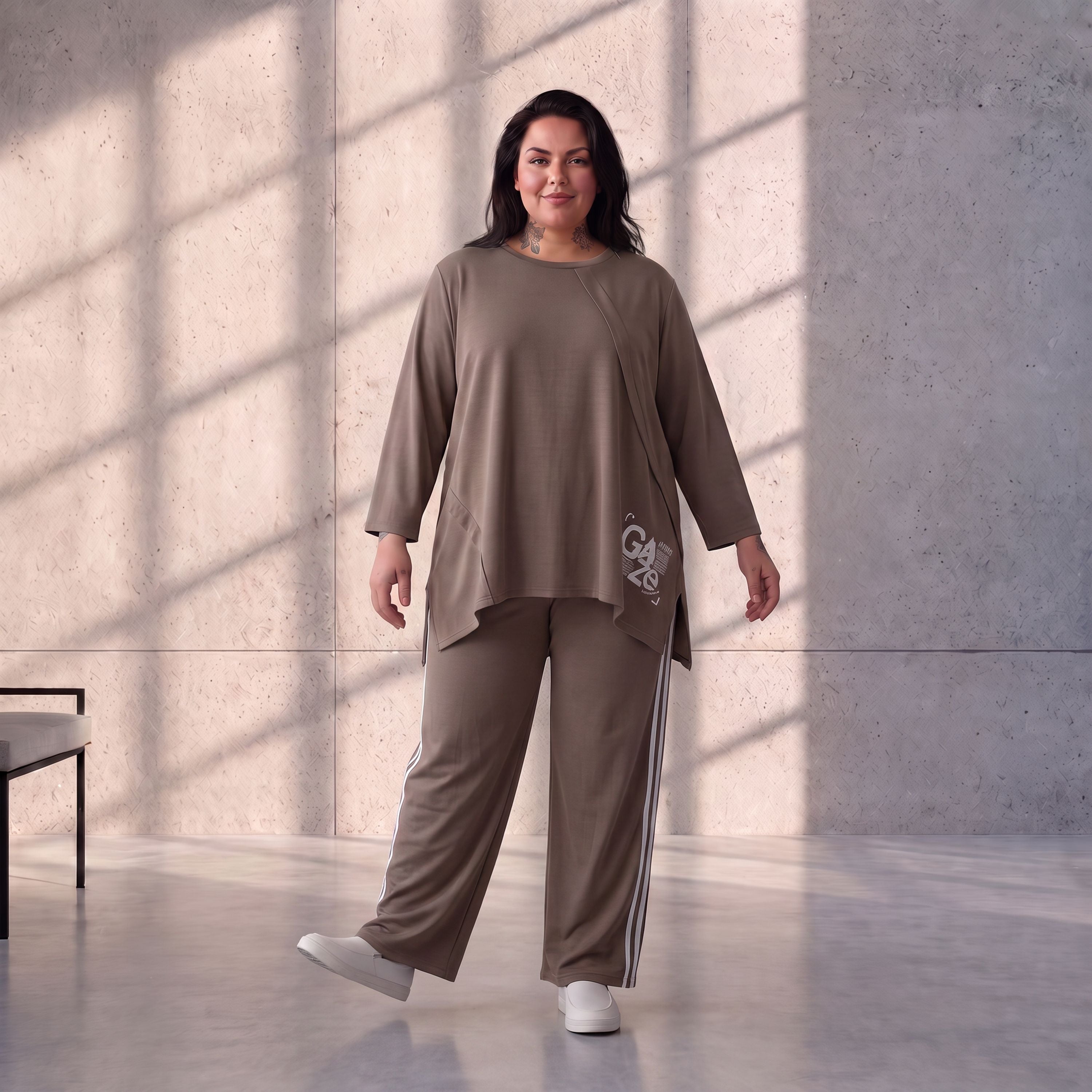 Funky Diva · Shirt · FreakyDiva · KD528 · Taupe