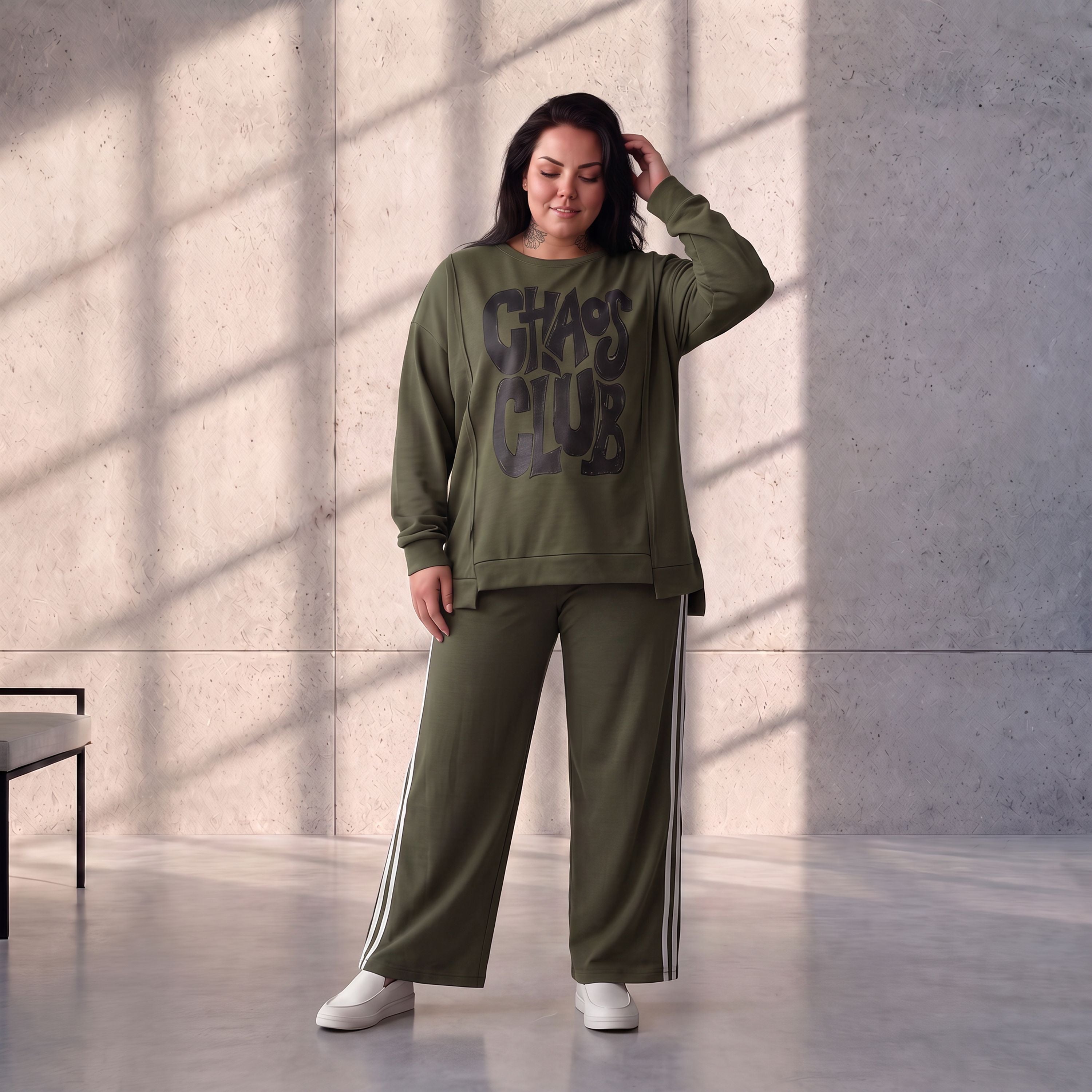 Funky Diva · Shirt · FreakyDiva · KD530 · DustyOlive
