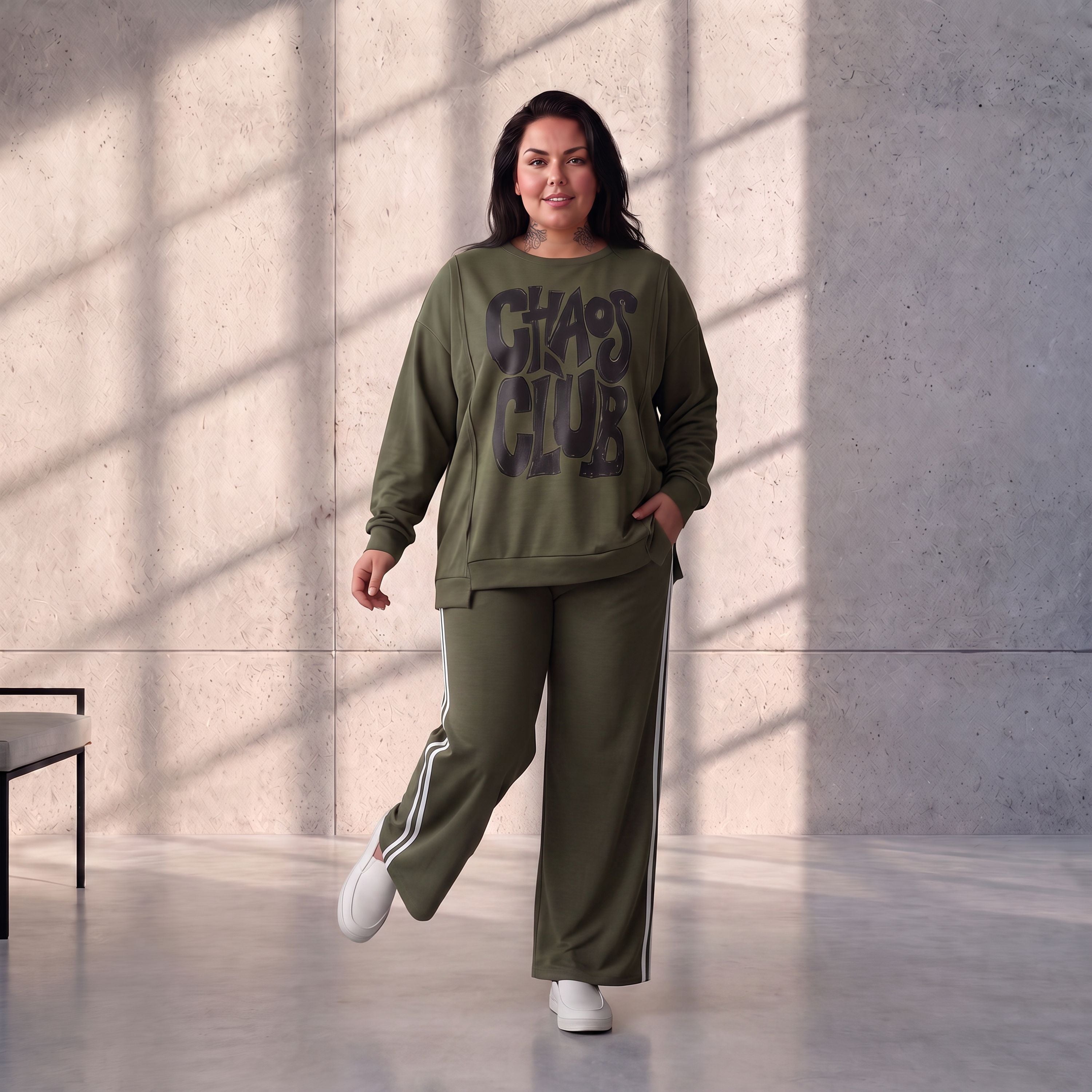 Funky Diva · Shirt · FreakyDiva · KD530 · DustyOlive