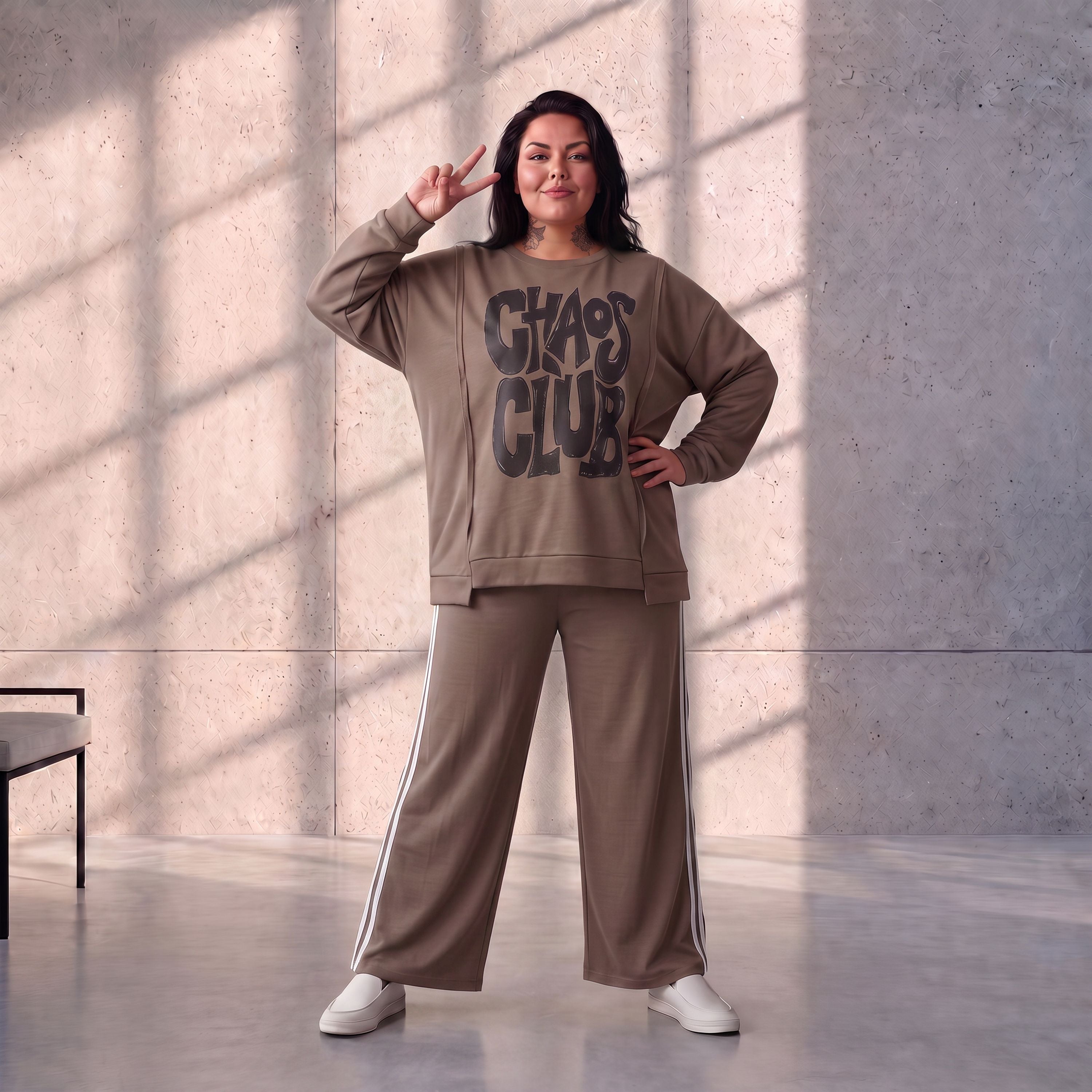 Funky Diva · Shirt · FreakyDiva · KD530 · Taupe