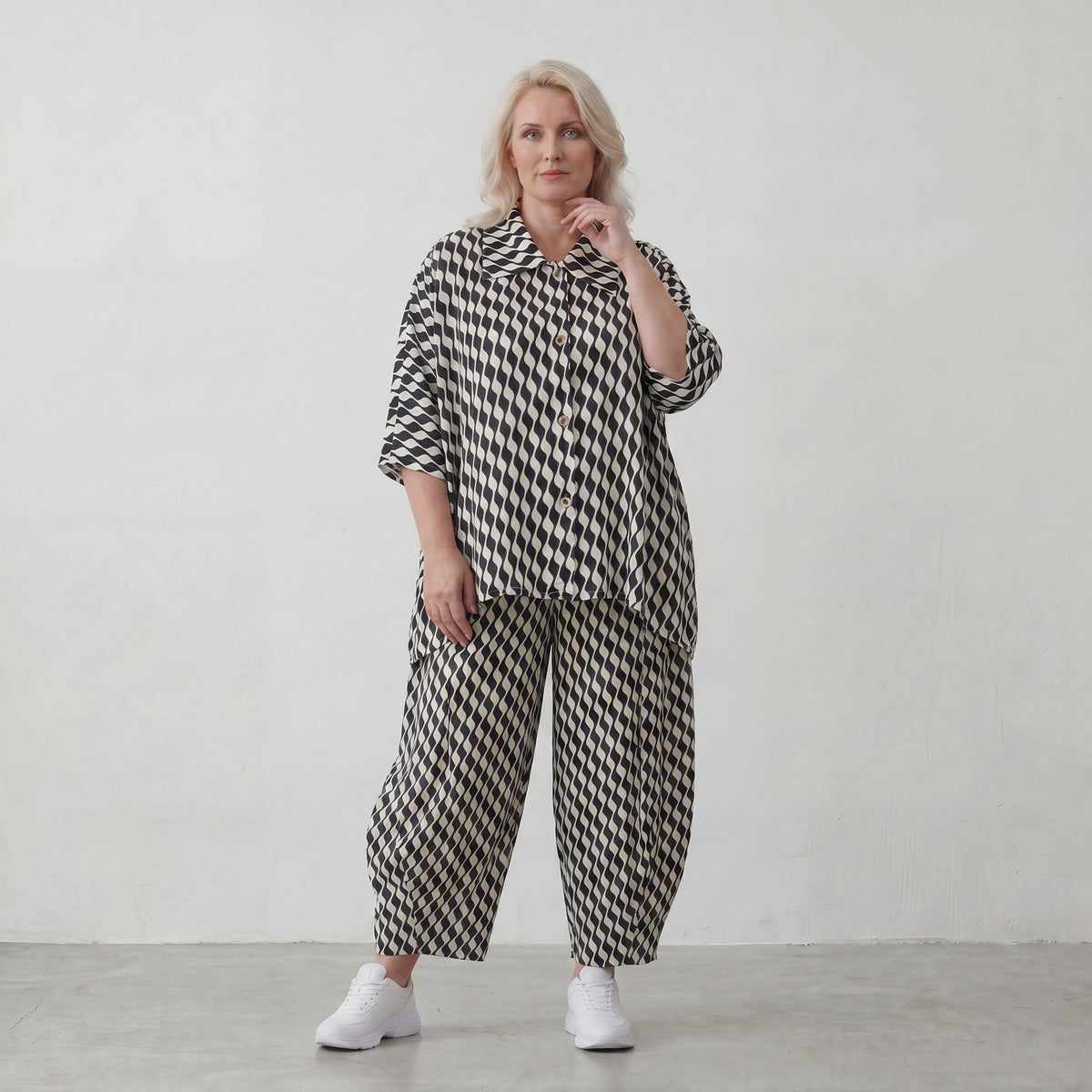 AKH Fashion · Hose · Hines · 8069 · Waves
