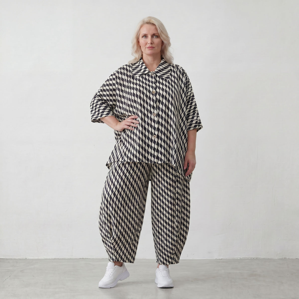 AKH Fashion · Bluse · Hines · 7092 · Waves
