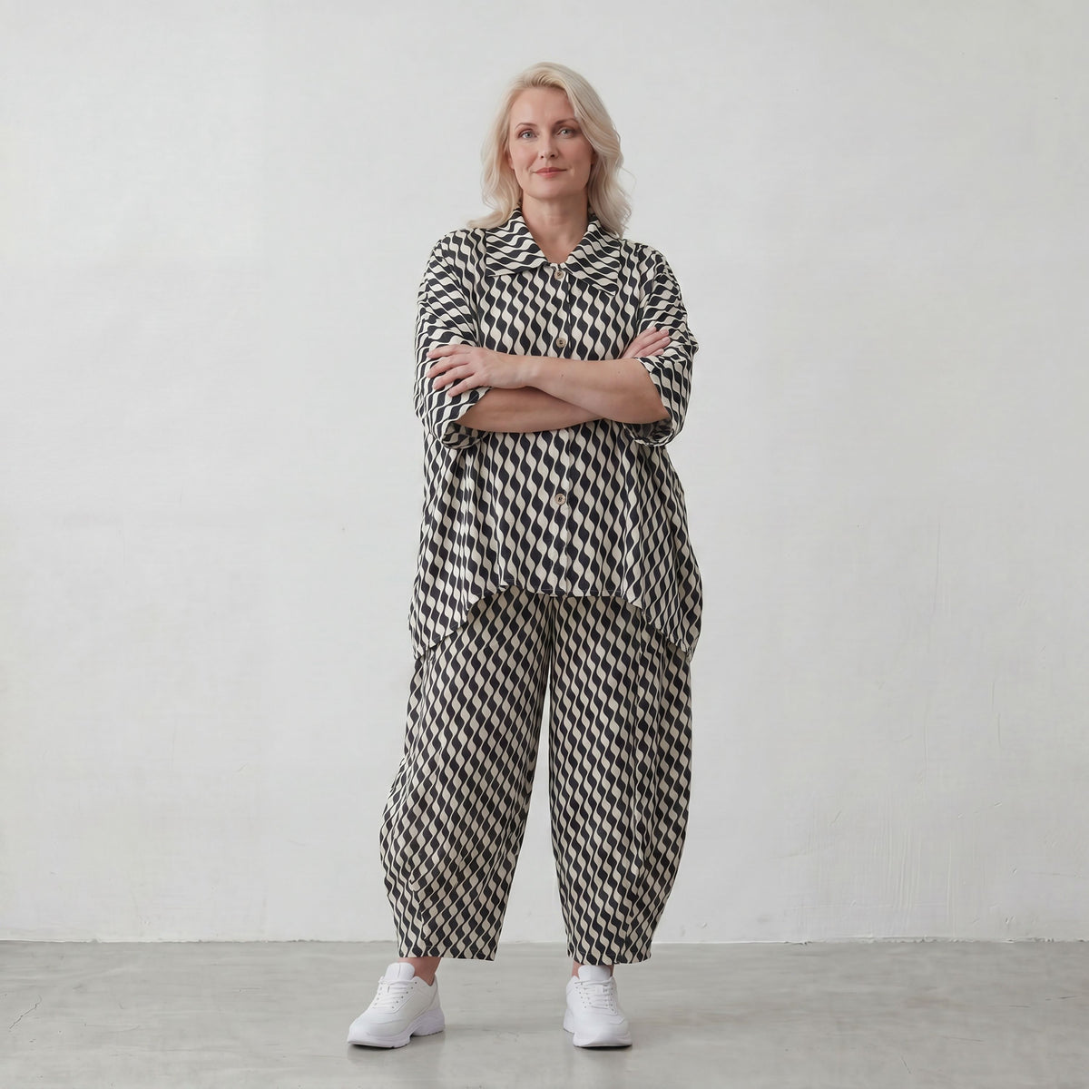 AKH Fashion · Hose · Hines · 8069 · Waves