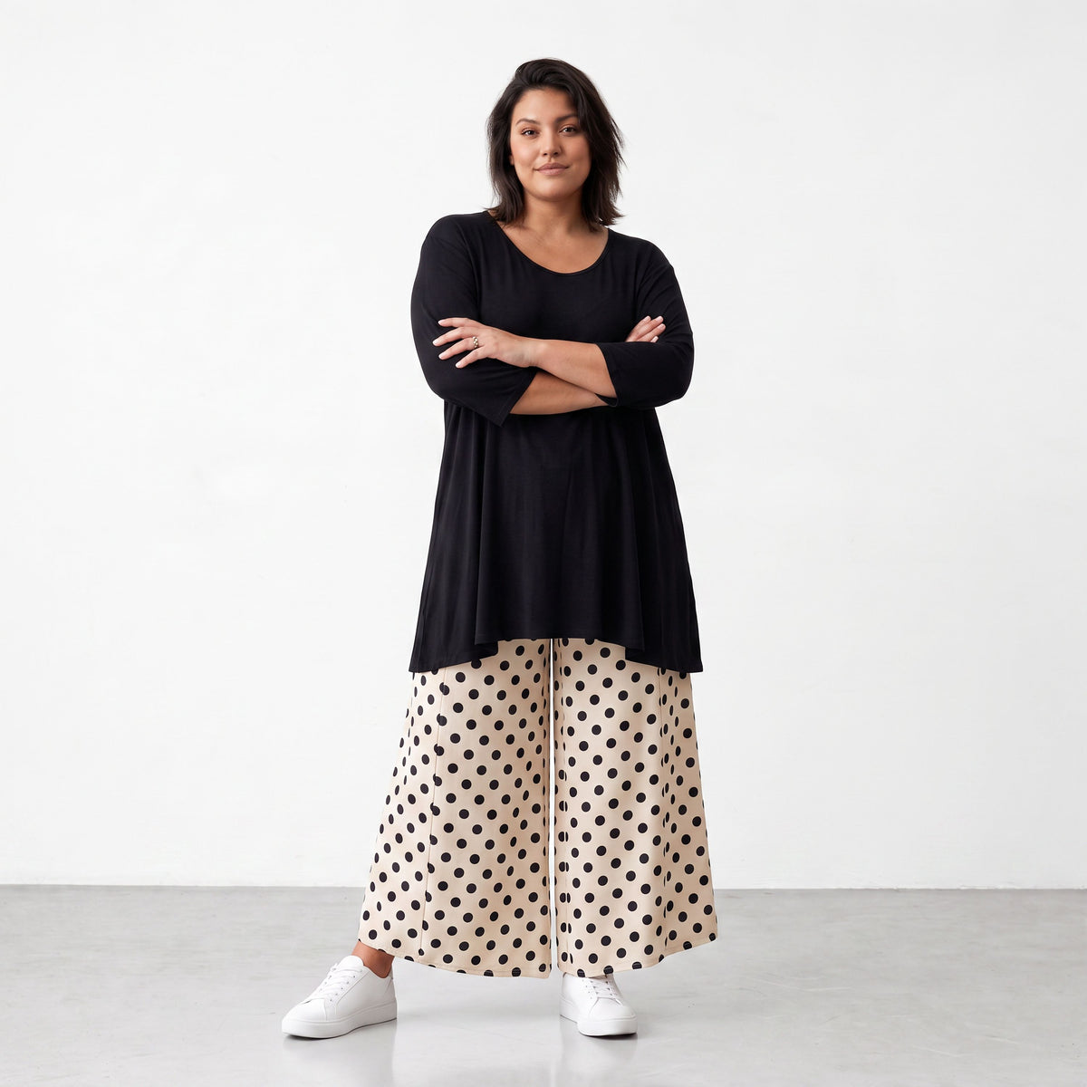 AKH Premium · Hose · BlackPolka · 7251 · BlackDots