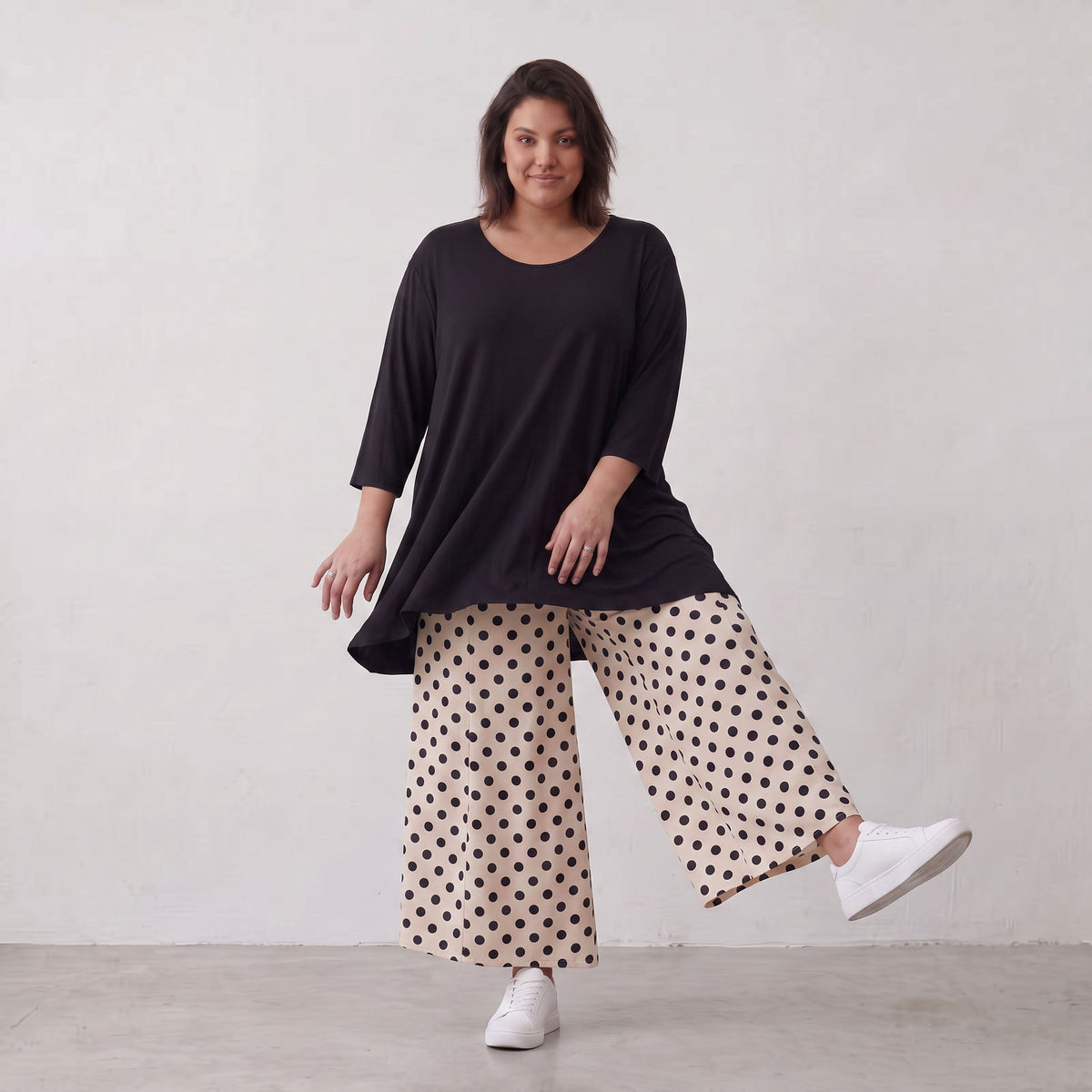AKH Premium · Hose · BlackPolka · 7251 · BlackDots