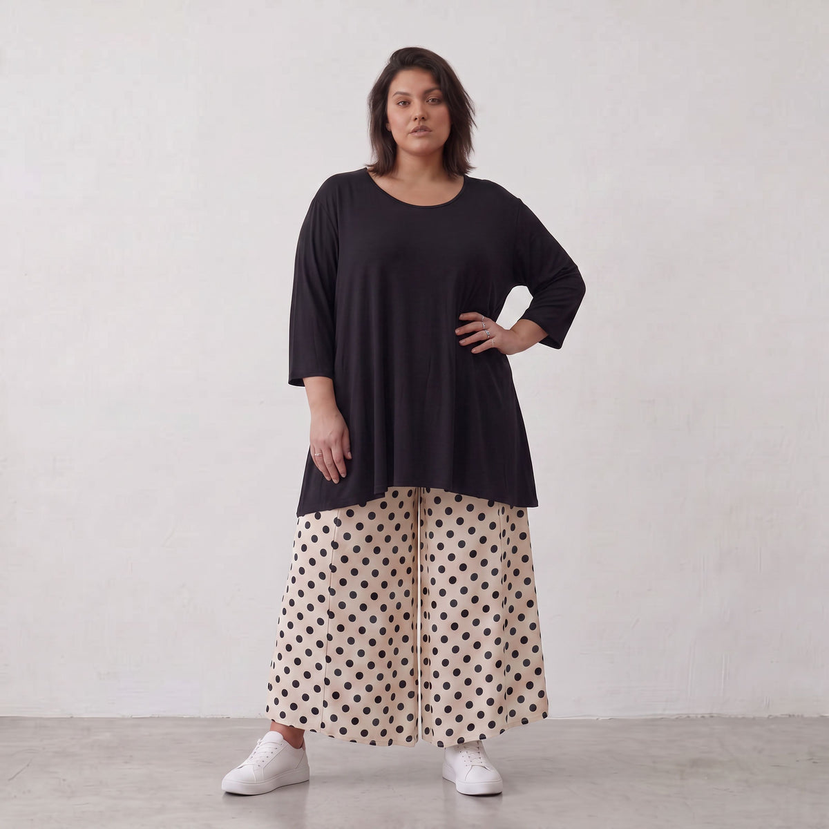 AKH Premium · Hose · BlackPolka · 7251 · BlackDots