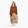 AKH Fashion Hose 8069 Sakia, Cognac/Rose/Weiß