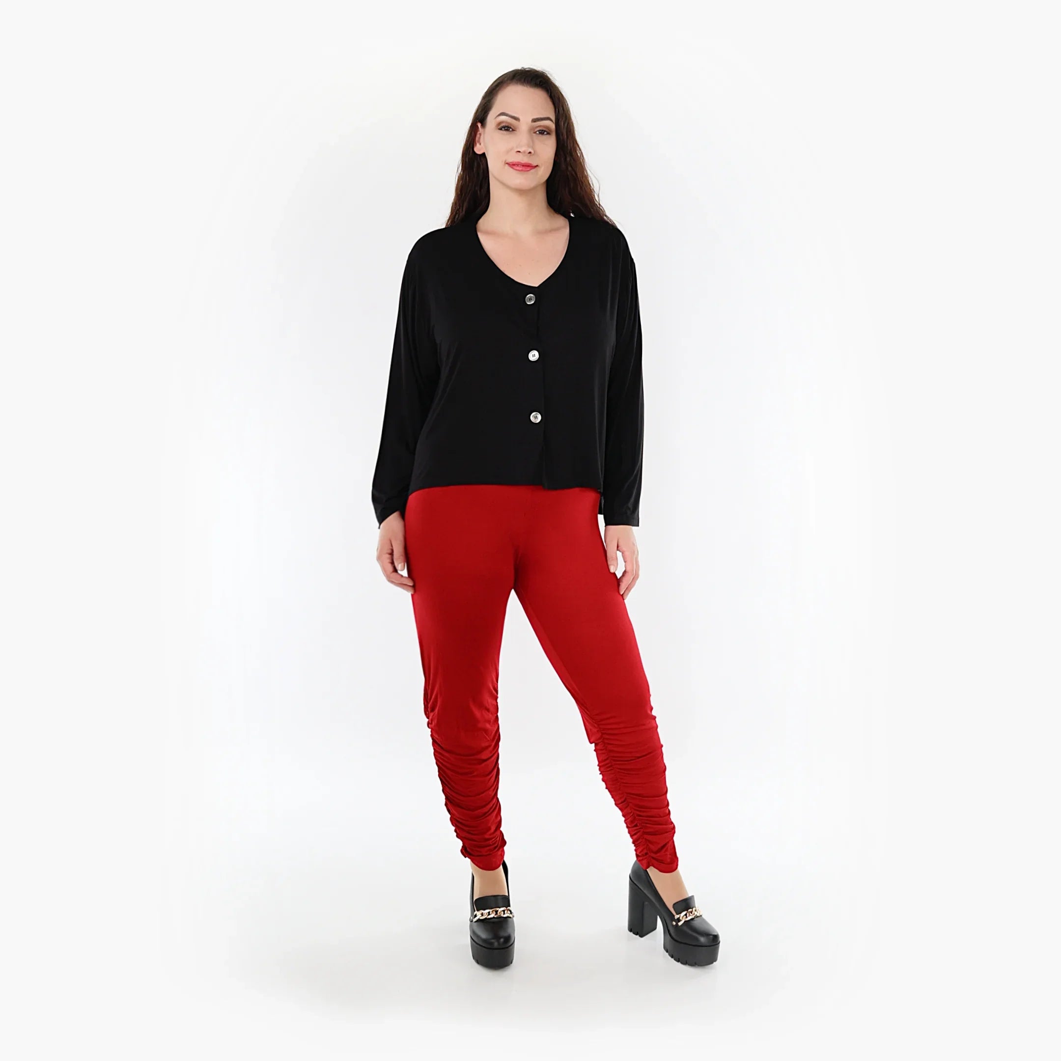 AKH Fashion Leggings 6580 Skye, Bordeaux
