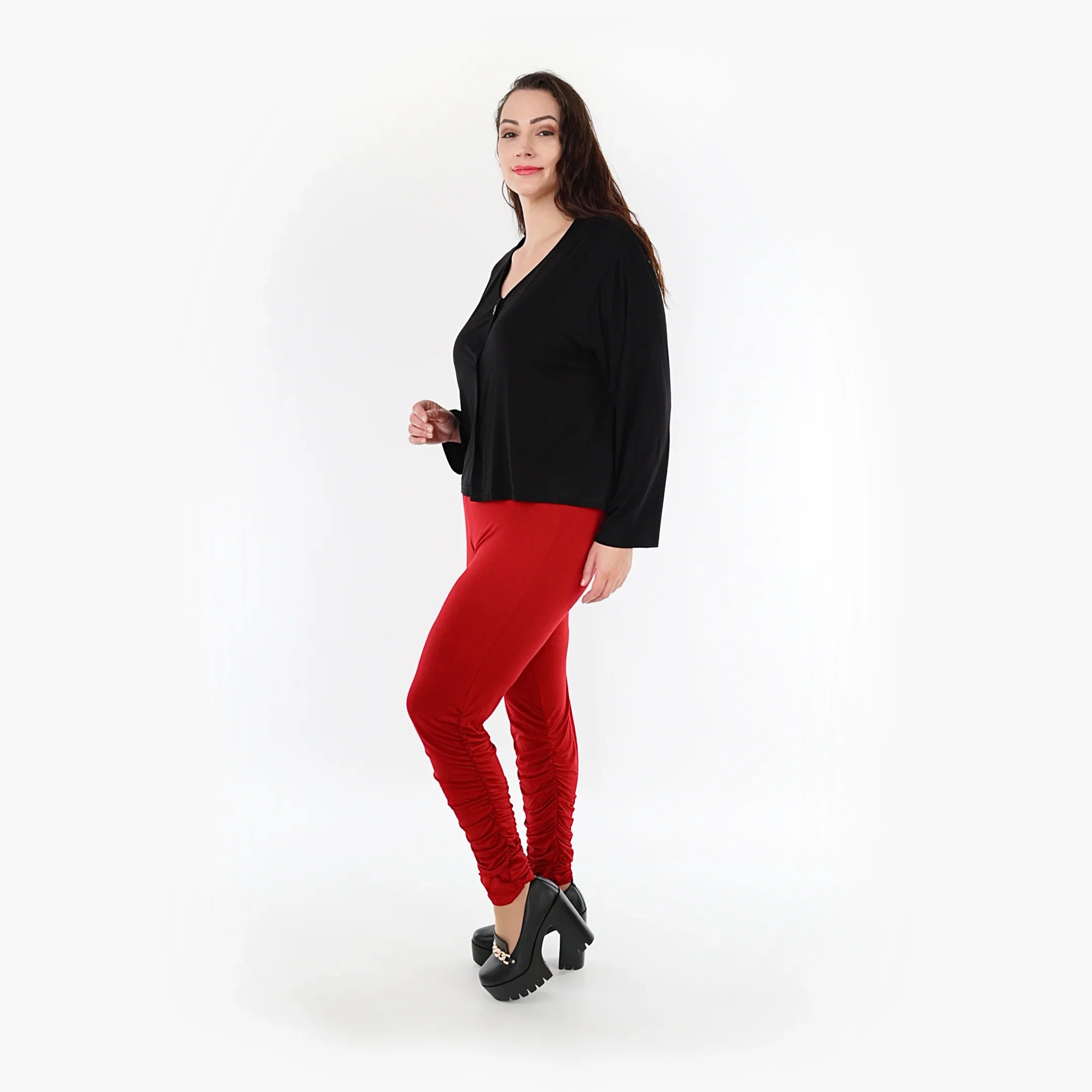 AKH Fashion Leggings 6580 Skye, Bordeaux