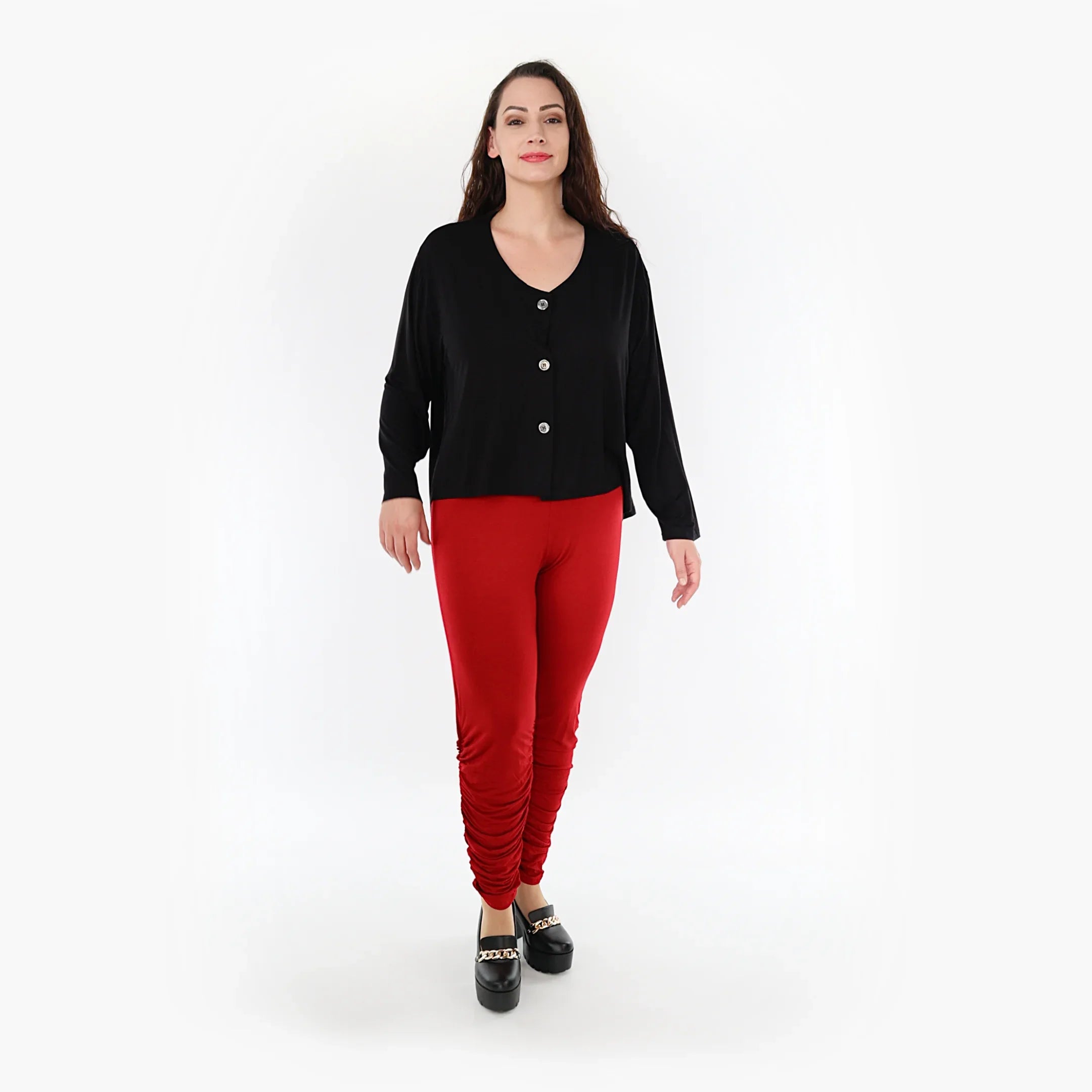 AKH Fashion Leggings 6580 Skye, Bordeaux