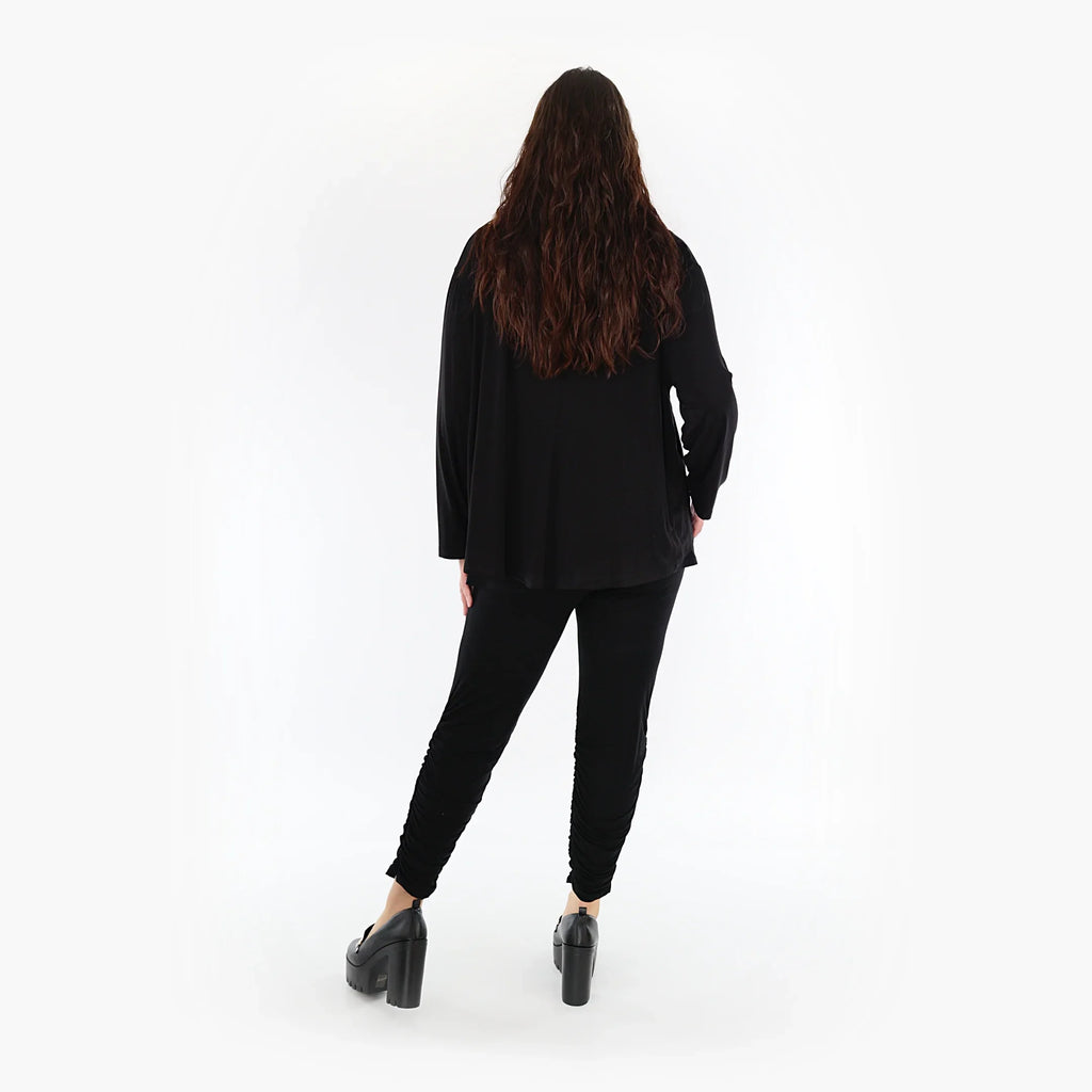 AKH Fashion Jacke 130 Bambus, Schwarz