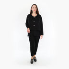 AKH Fashion Jacke 130 Bambus, Schwarz