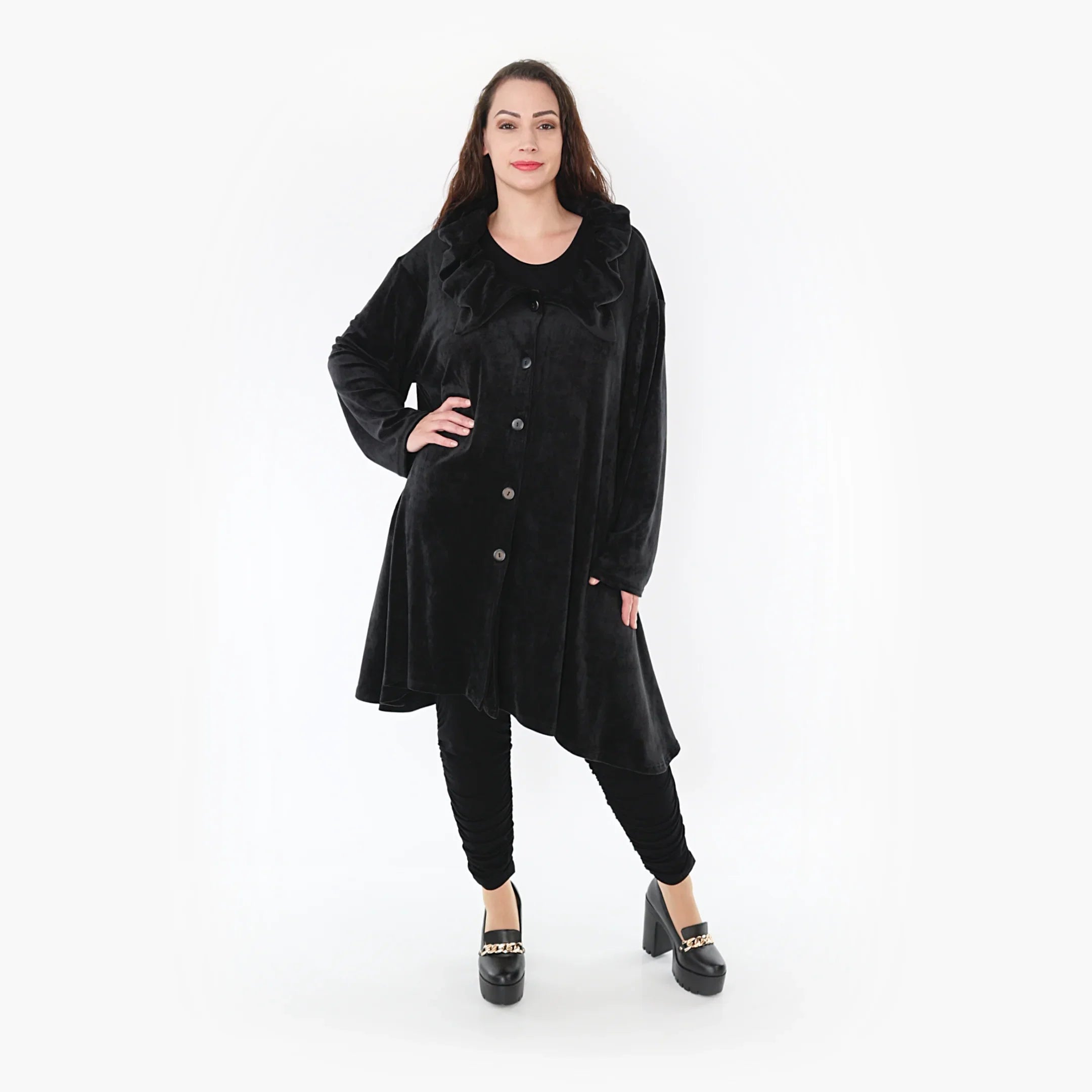 AKH Fashion Jacke 5459 Eliza, Schwarz