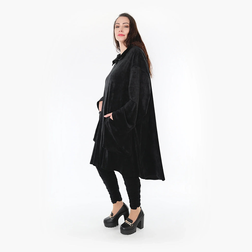 AKH Fashion Mantel 2276 Eliza, Schwarz