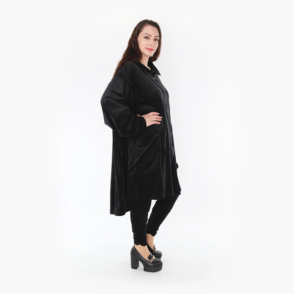 AKH Fashion Mantel 2276 Eliza, Schwarz
