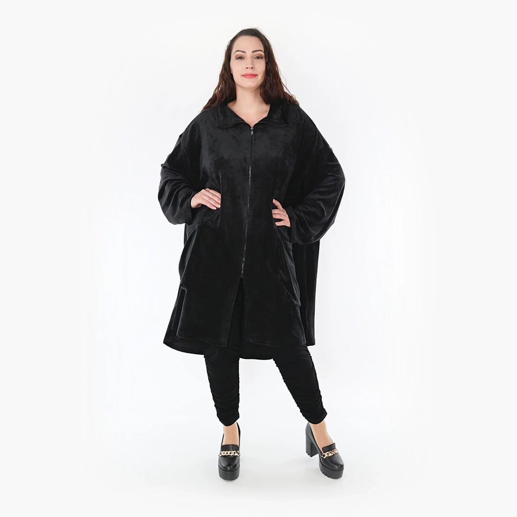 AKH Fashion Mantel 2276 Eliza, Schwarz