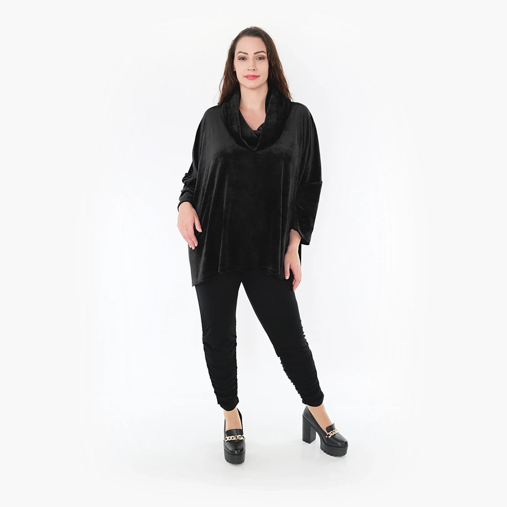 AKH Fashion Shirt 3019 Eliza, Schwarz