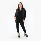 AKH Fashion Shirt 3019 Eliza, Schwarz