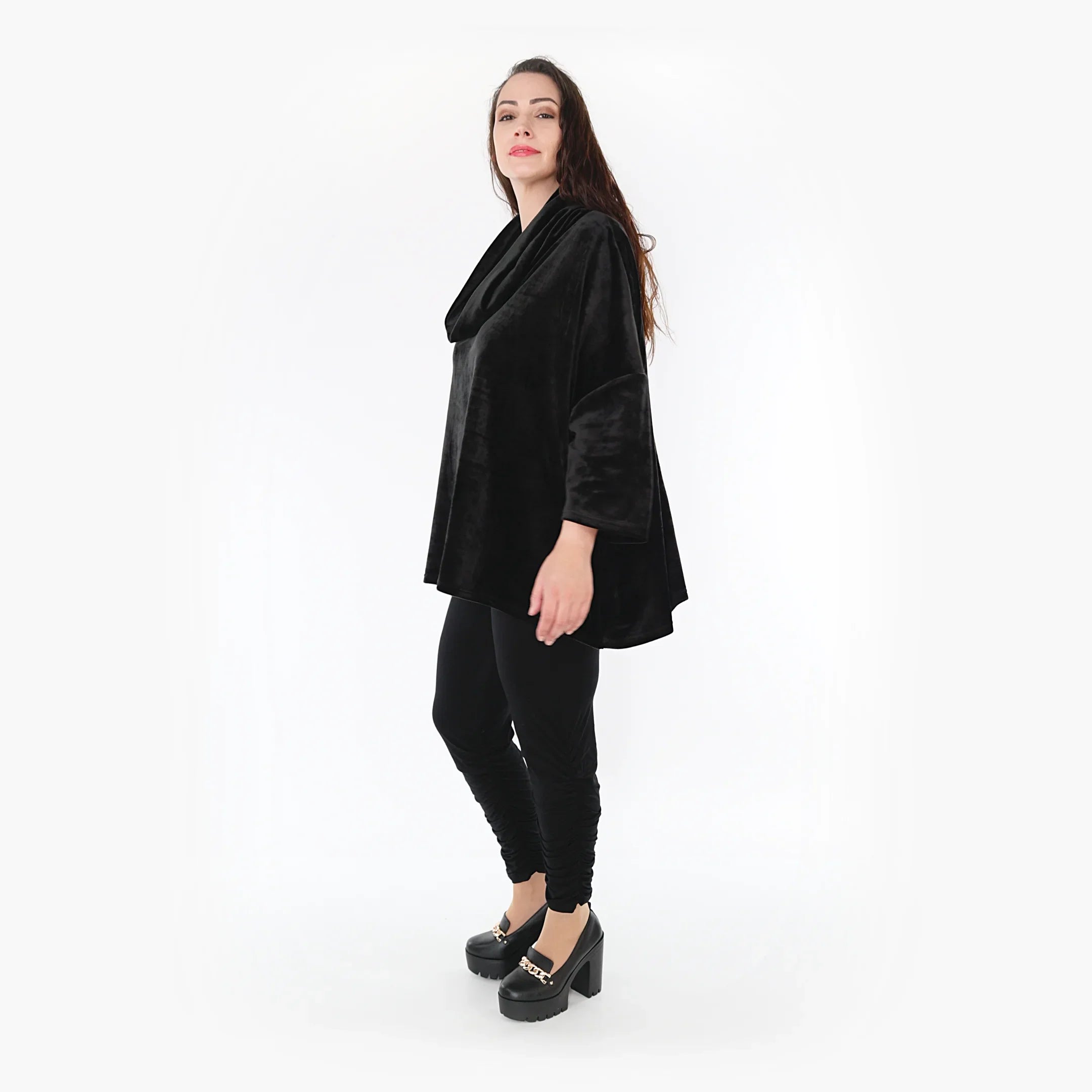 AKH Fashion Shirt 3019 Eliza, Schwarz