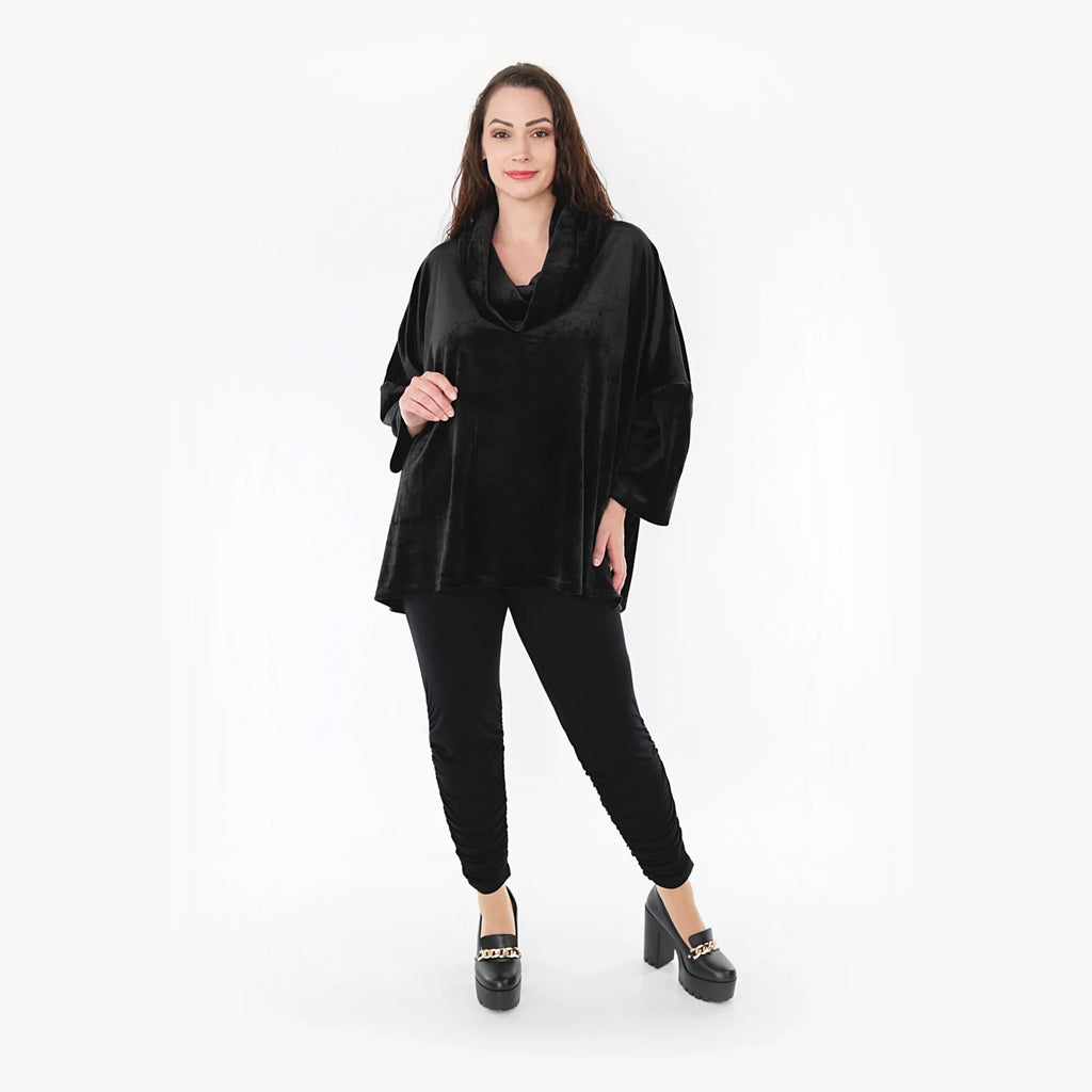 AKH Fashion Shirt 3019 Eliza, Schwarz
