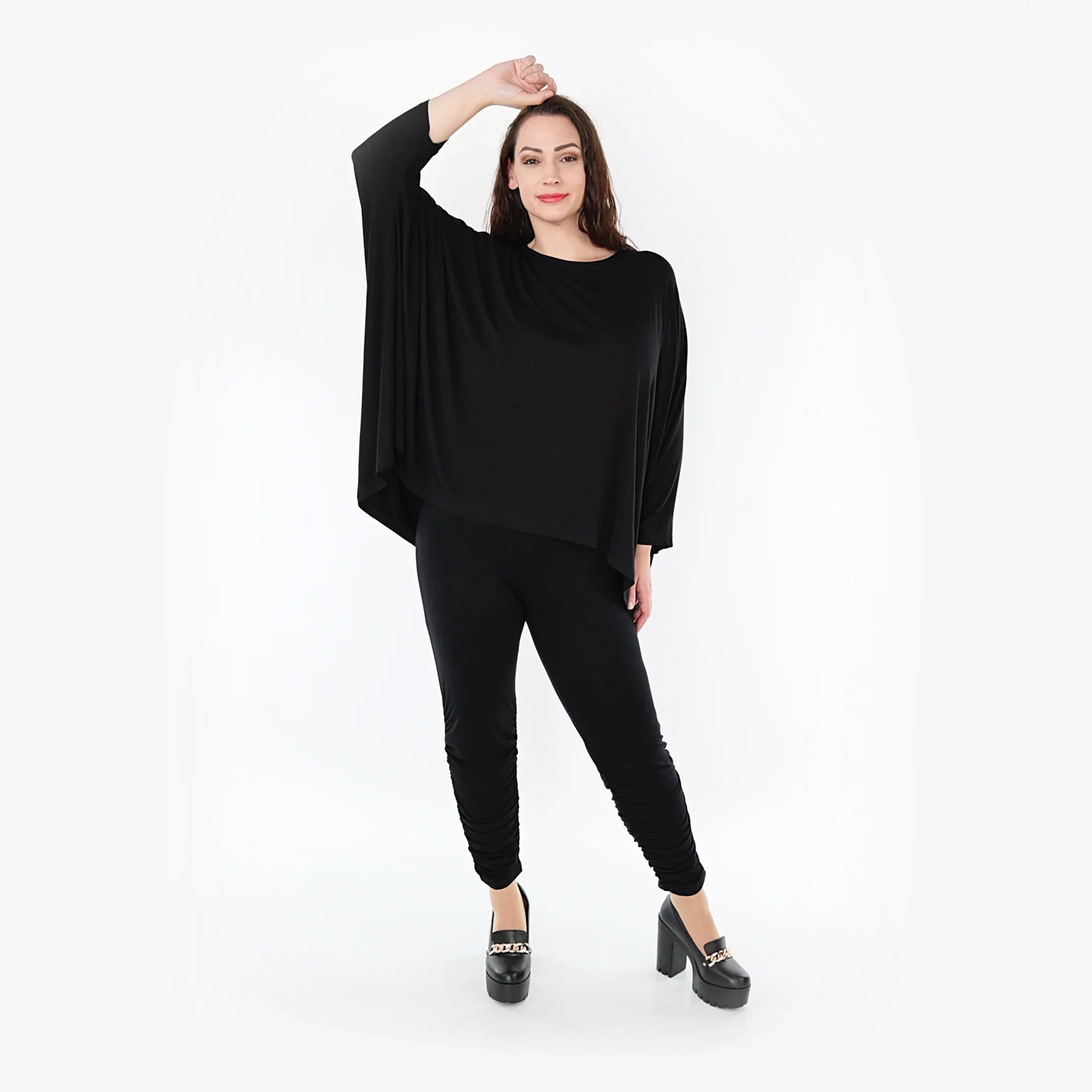 AKH 6307 Big Shirt, Black