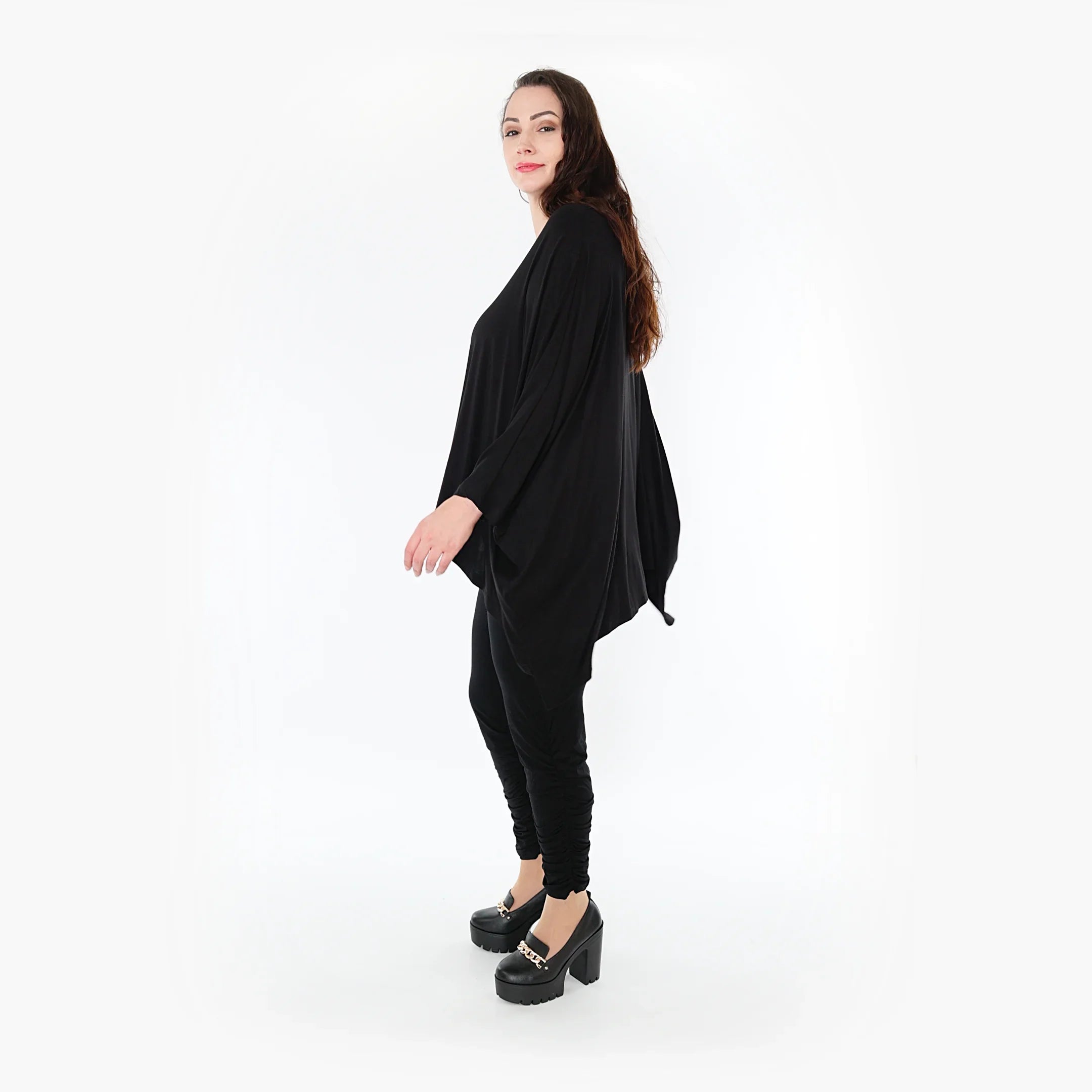 AKH 6307 Big Shirt, Black