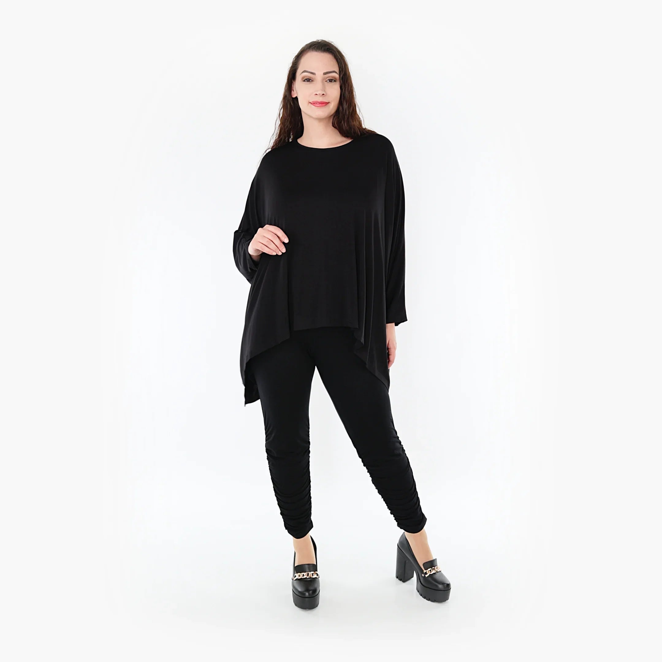 AKH 6307 Big Shirt, Black