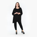 AKH Fashion Shirt 593 Bambus, Schwarz