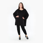 AKH Fashion Shirt 593 Bambus, Schwarz