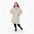 AKH Fashion Shirt 6989 Smily, Beige/Schwarz
