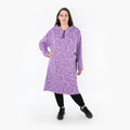 AKH 6989 Big Shirt, Flieder-Schwarz