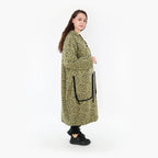 AKH Fashion Mantel 6986 Smily, Olive/Schwarz