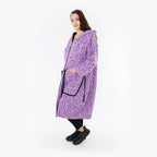 AKH 6986 Coat, Lilac-Black