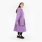 AKH 6986 Coat, Lilac-Black