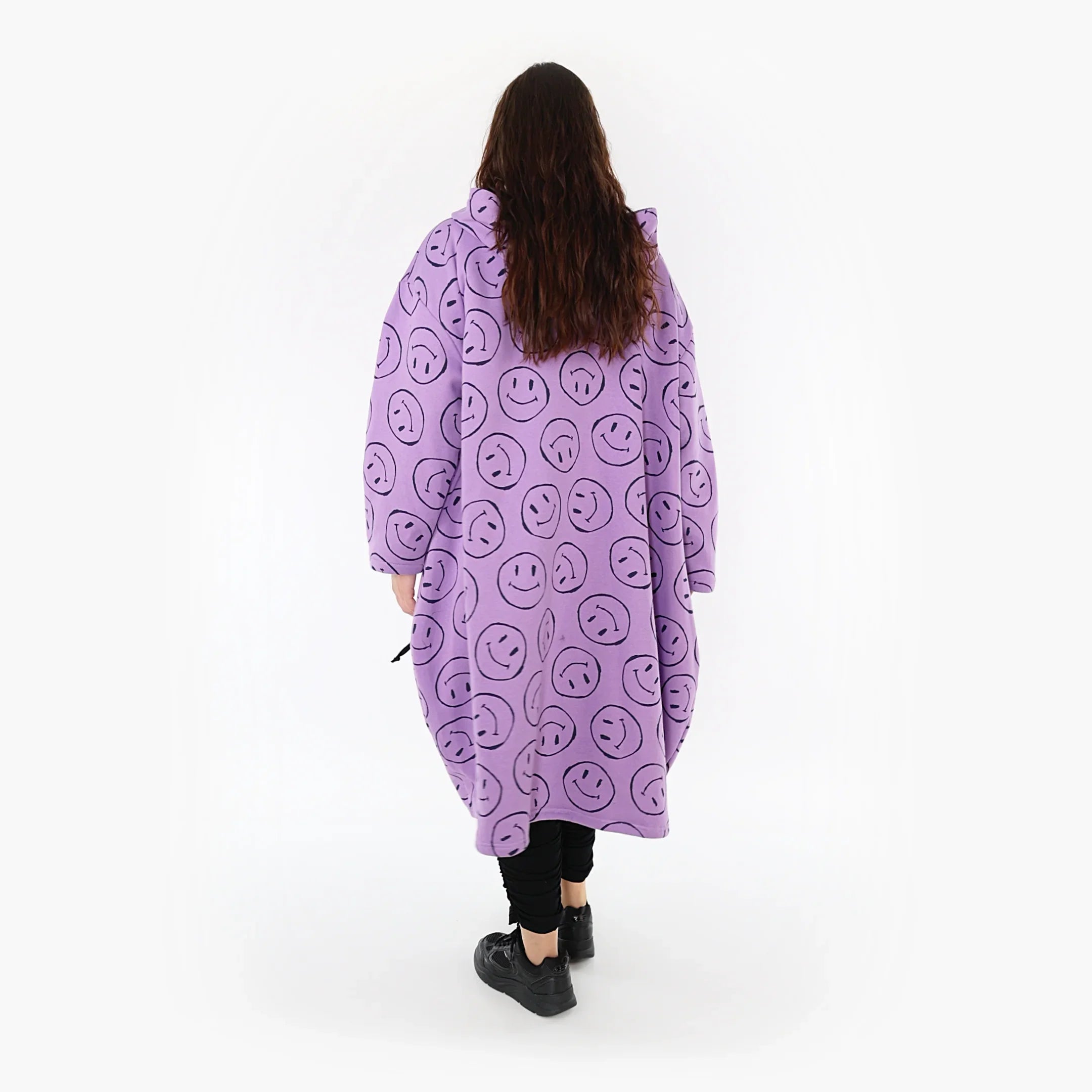 AKH 6986 Coat, Lilac-Black
