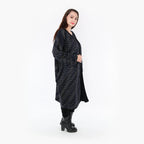 AKH Fashion Jacke 6828 Estelle, Schwarz/Blau/Weiß